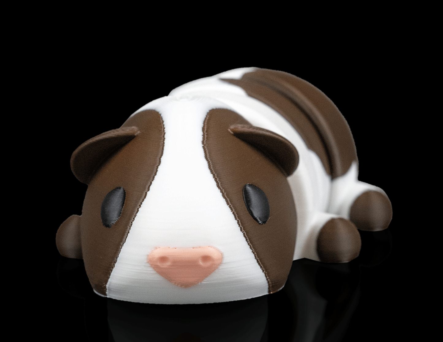 Adorable 3D Printed Guinea Pig – Cute Animal Lover Gift, Miniature Desk Pet & Collectible Figurine