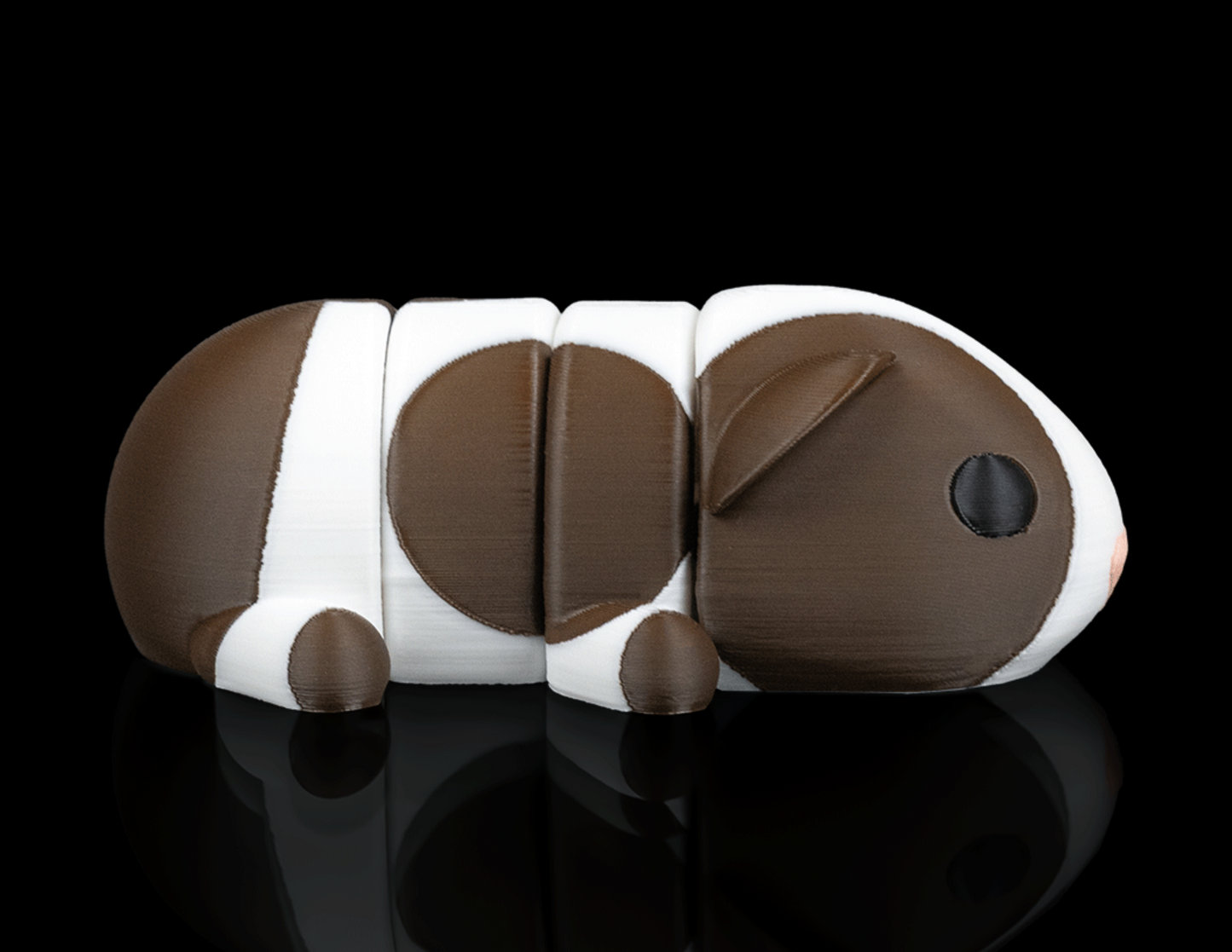 Adorable 3D Printed Guinea Pig – Cute Animal Lover Gift, Miniature Desk Pet & Collectible Figurine