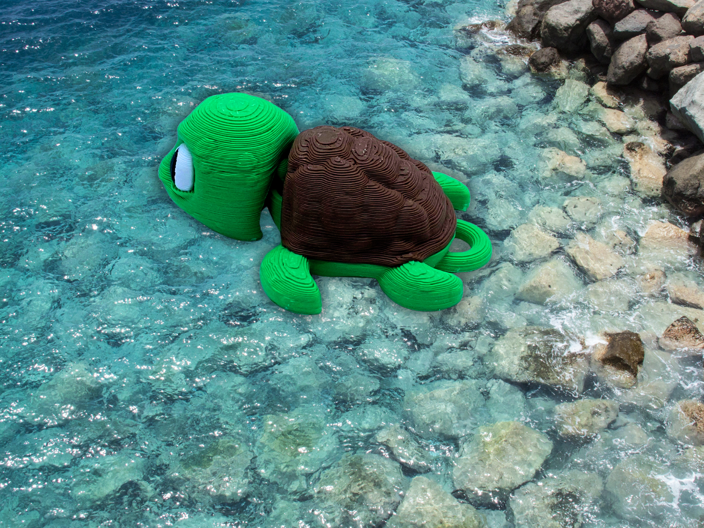 Süßes Schildkröten-Taschenspielzeug & Schlüsselanhänger