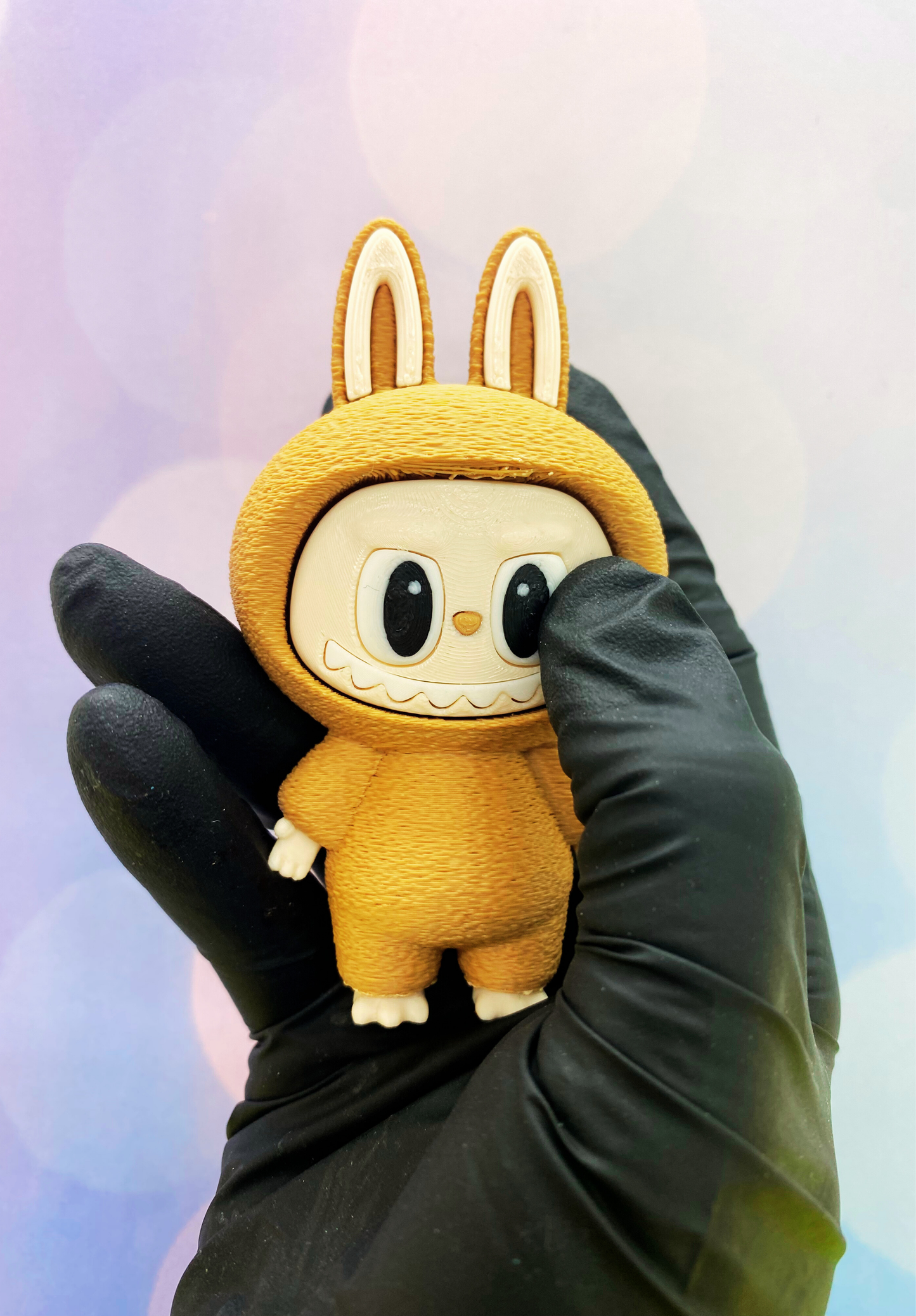 Customizable Labubu Fidget Toy – Articulated Clicker Keychain | Full Body or Head Only | Glow-in-the-Dark Sensory Toy