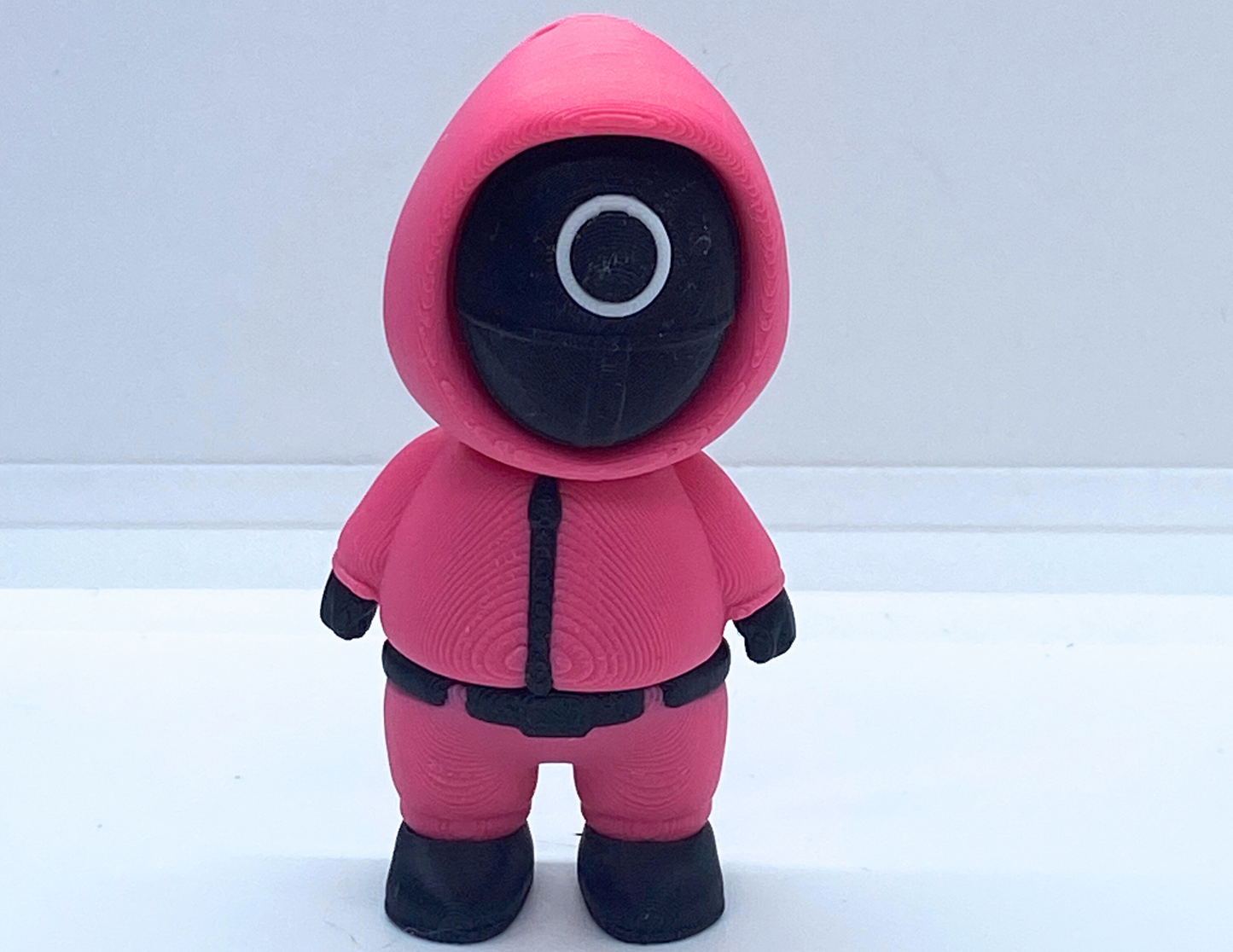 Guardian Clicker Flexi Toy & Keychain – Square, Triangle, or Circle Mask Design