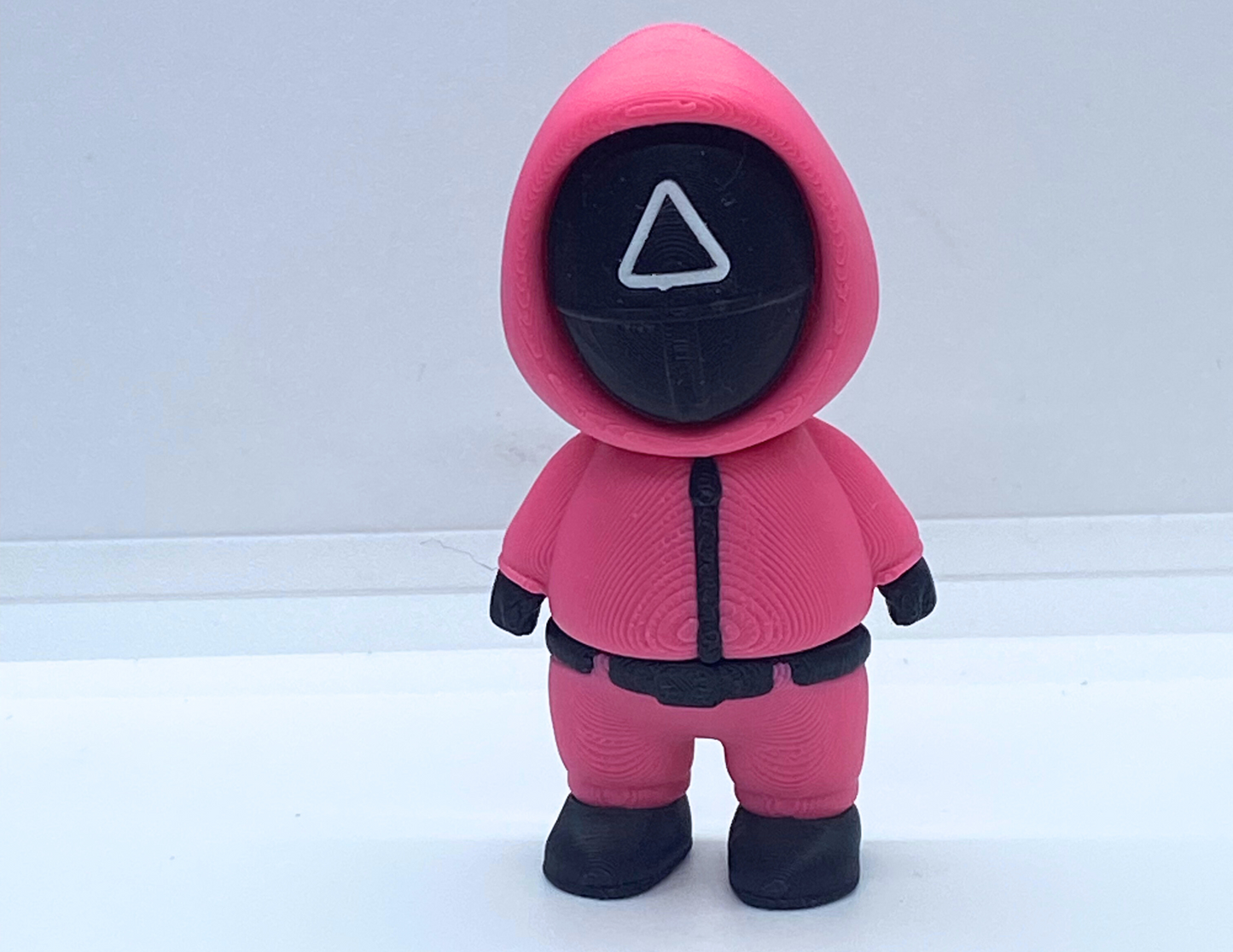 Guardian Clicker Flexi Toy & Keychain – Square, Triangle, or Circle Mask Design
