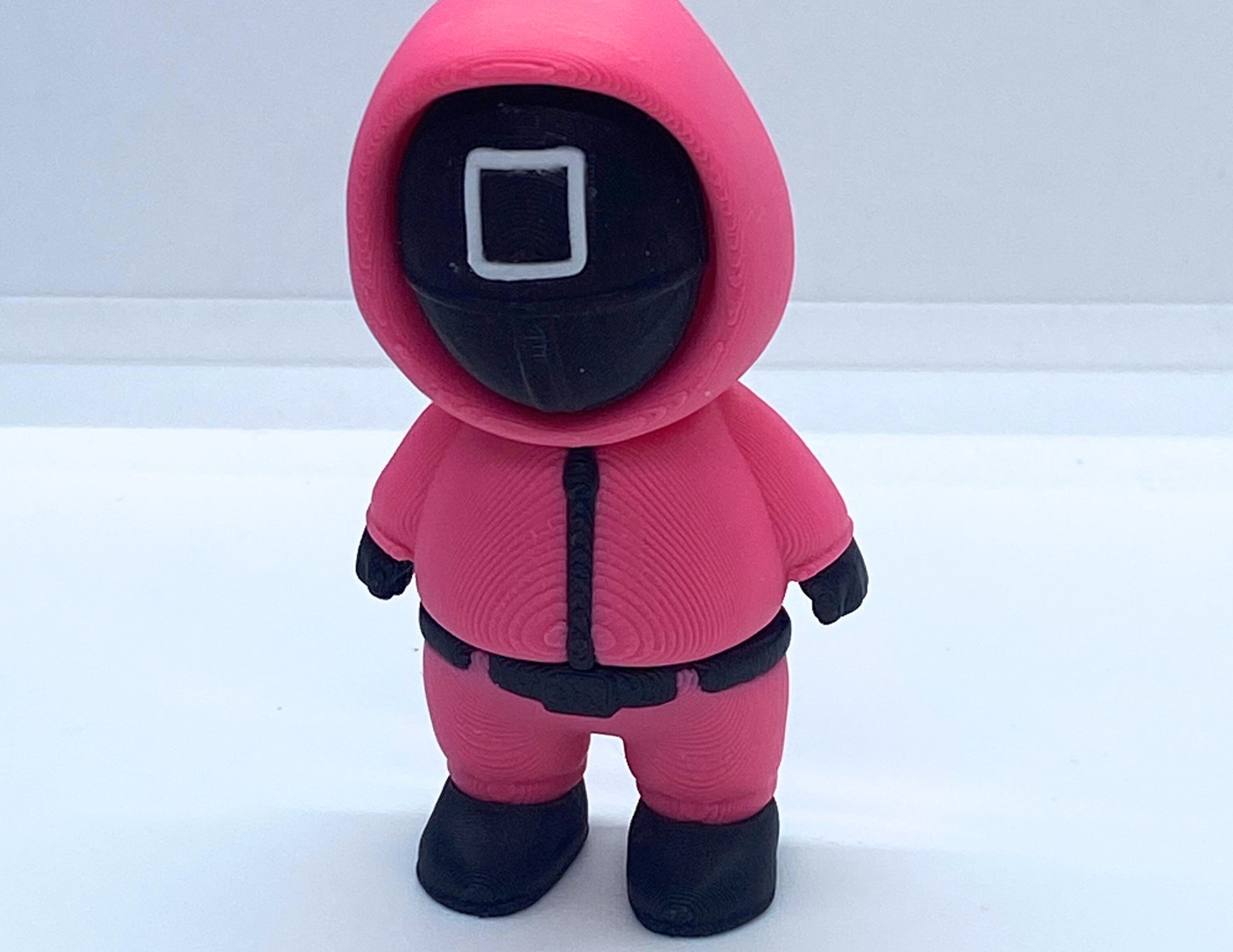 Guardian Clicker Flexi Toy & Keychain – Square, Triangle, or Circle Mask Design