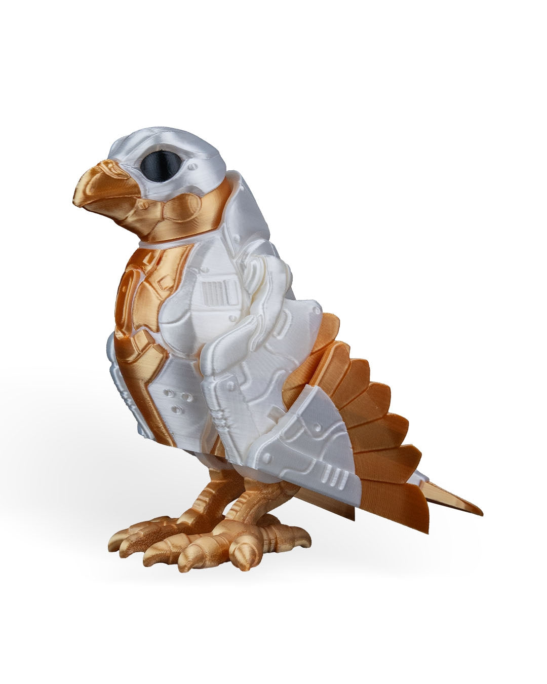 B1-RD "SkyRanger" 3D Printed Mini Glider Guardian, Articulated Flexible Fidget Desk Pet & STEM Collectible