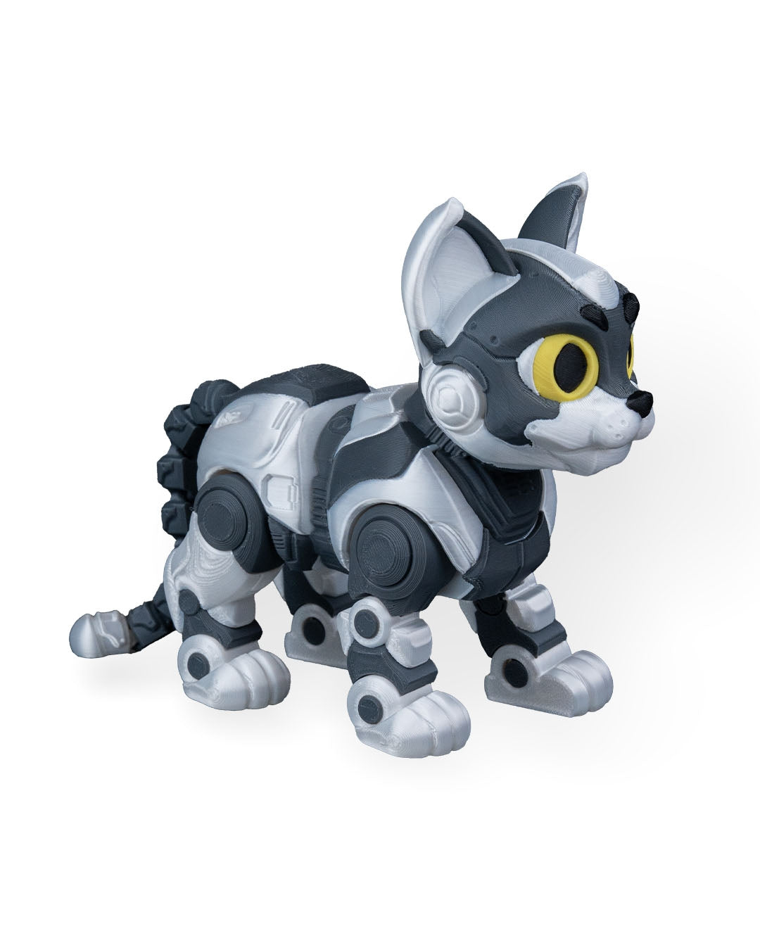 C‑47 “ShadowProwler” – 3D Printed Mini Mech-Bug Guardian, Articulated Fidget Desk Pet & STEM Collectible