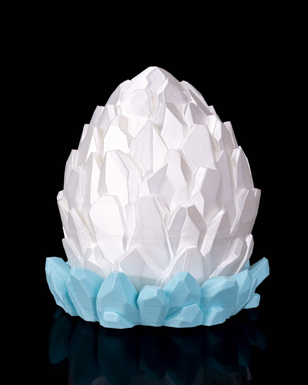 Crystallis Baby Dragon & Crystal Egg Set – Handcrafted Fantasy Figurines – 10cm Dragon -15cm Egg – Unique Collectible