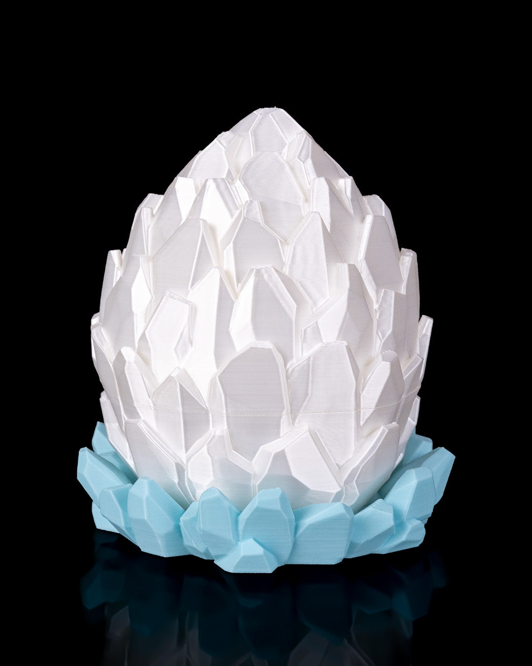 Crystallis Baby Dragon & Crystal Egg Set – Handcrafted Fantasy Figurines – 10cm Dragon -15cm Egg – Unique Collectible