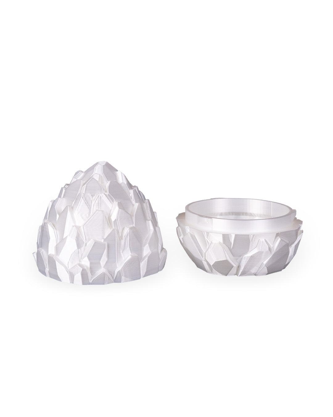Crystallis Baby Dragon & Crystal Egg Set – Handcrafted Fantasy Figurines – 10cm Dragon -15cm Egg – Unique Collectible