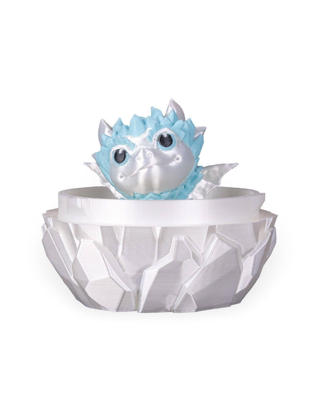 Crystallis Baby Dragon & Crystal Egg Set – Handcrafted Fantasy Figurines – 10cm Dragon -15cm Egg – Unique Collectible