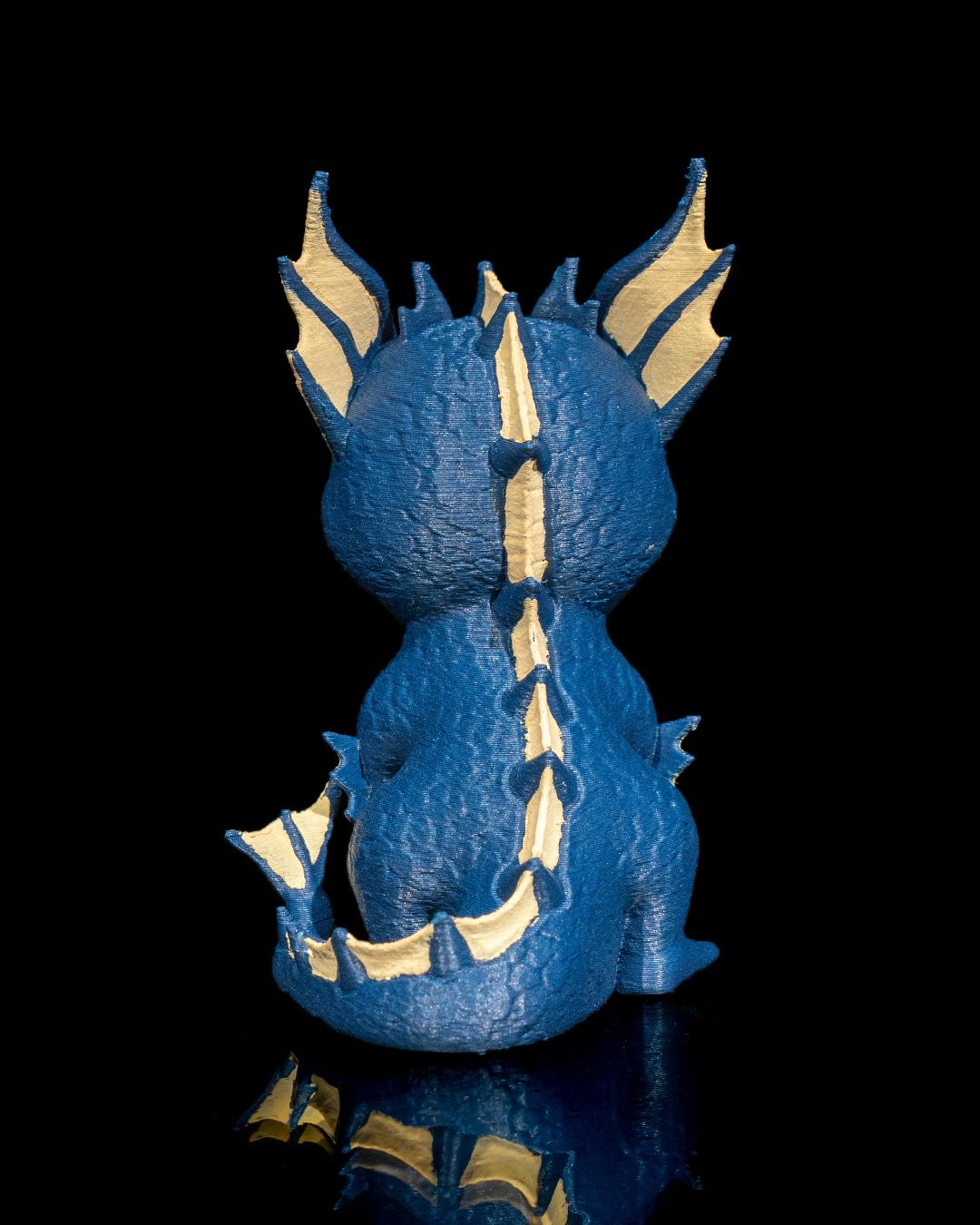 Handcrafted Aqua Baby Dragon & Water Egg – Unique Fantasy Collectible Figurine