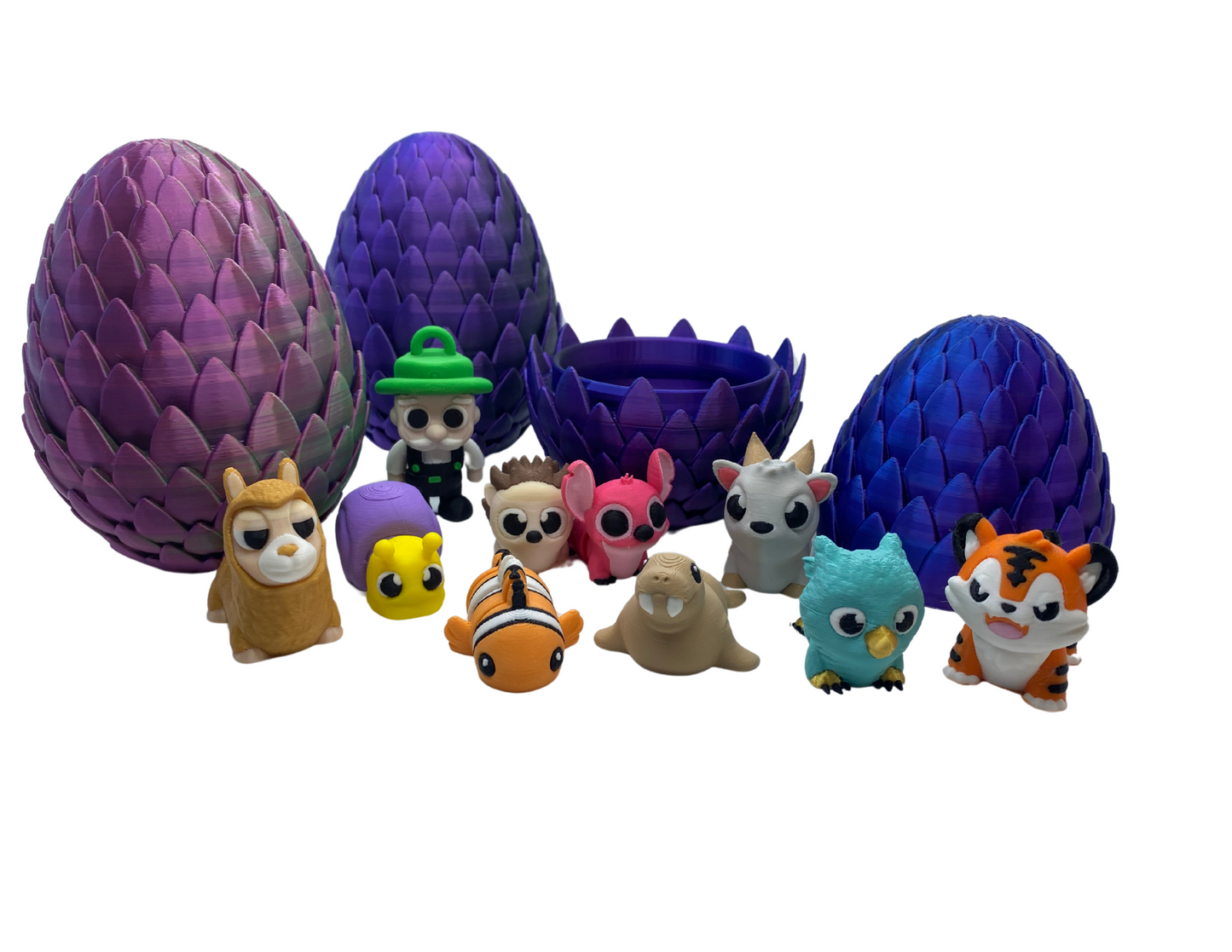 Large Enchanted Mystery Dragon Egg with Mini Pocket Pals – 10-13 Surprise Creatures