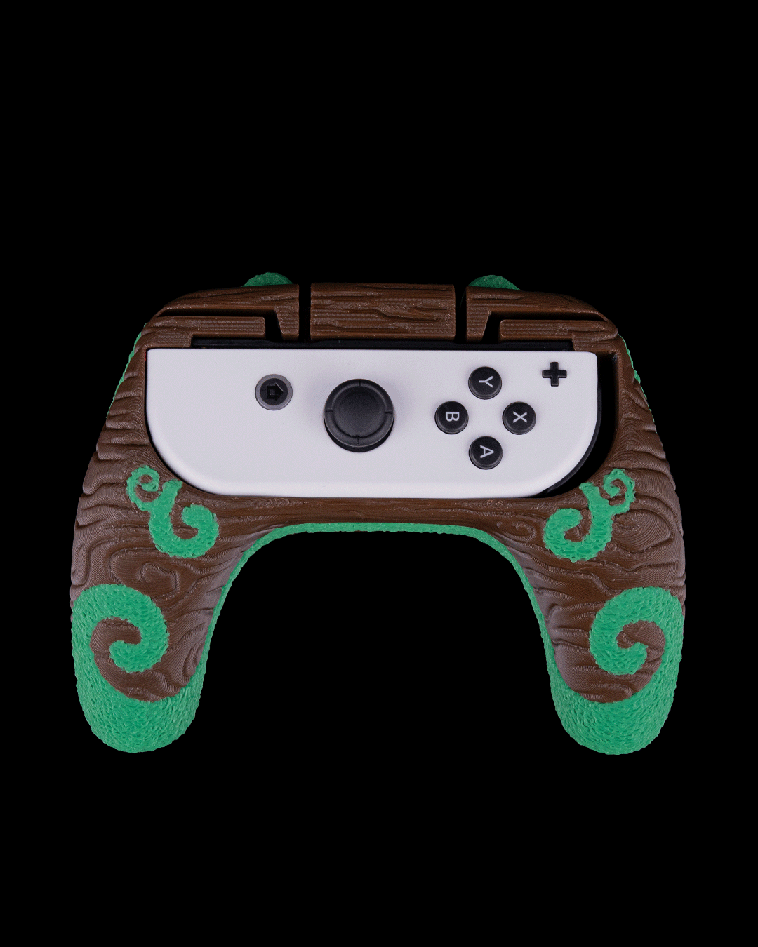 Mossy Shrine Dock Cover & Controller Holder | 3D Printed Nintendo Switch Dock & Joy-Con Stand | Single & Dual Controller Options