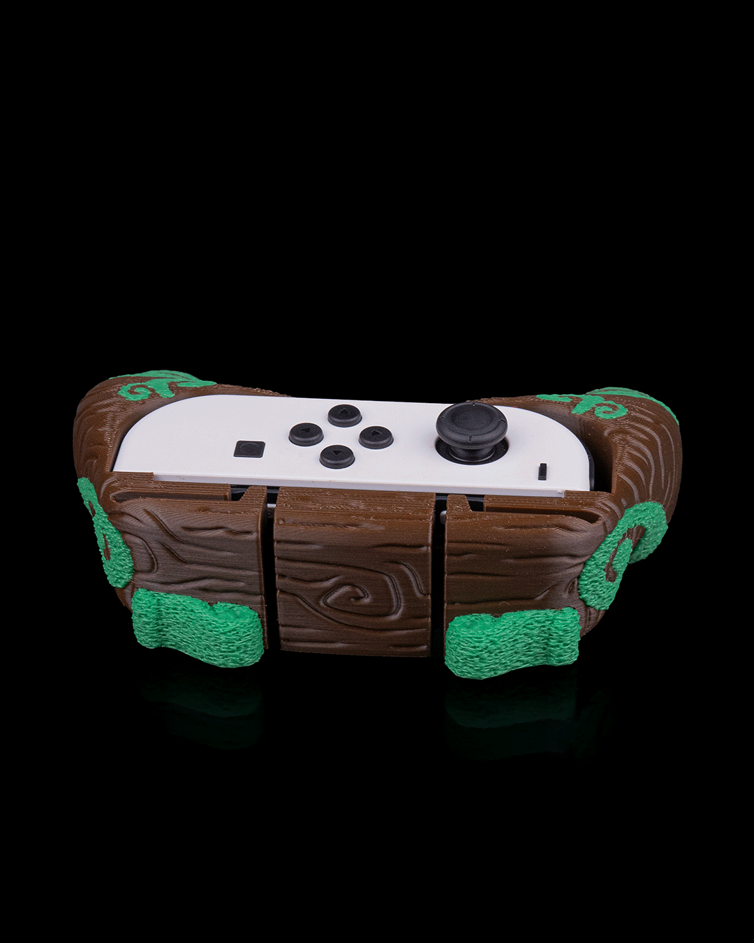 Mossy Shrine Dock Cover & Controller Holder | 3D Printed Nintendo Switch Dock & Joy-Con Stand | Single & Dual Controller Options