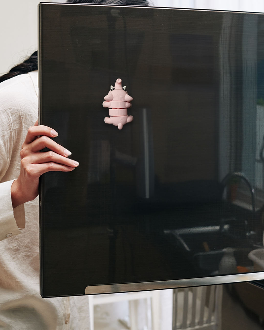 Cute Flexi Elephant Pocket Pal Toy & Keychain