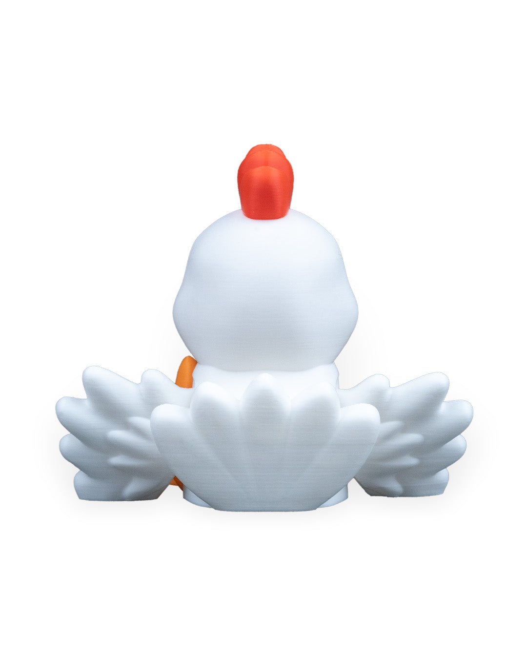 Flapper Chicken – 3D Printed Articulated Chicken Figurine | Poseable Desk Decor & Fidget Toy