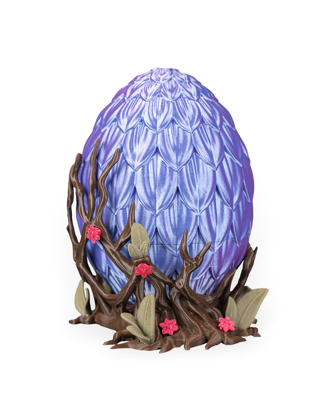 Baby Dragon Figurine with Forest Egg – Handcrafted Fantasy Creature Collectible – 10cm Dragon & 15cm Egg Set