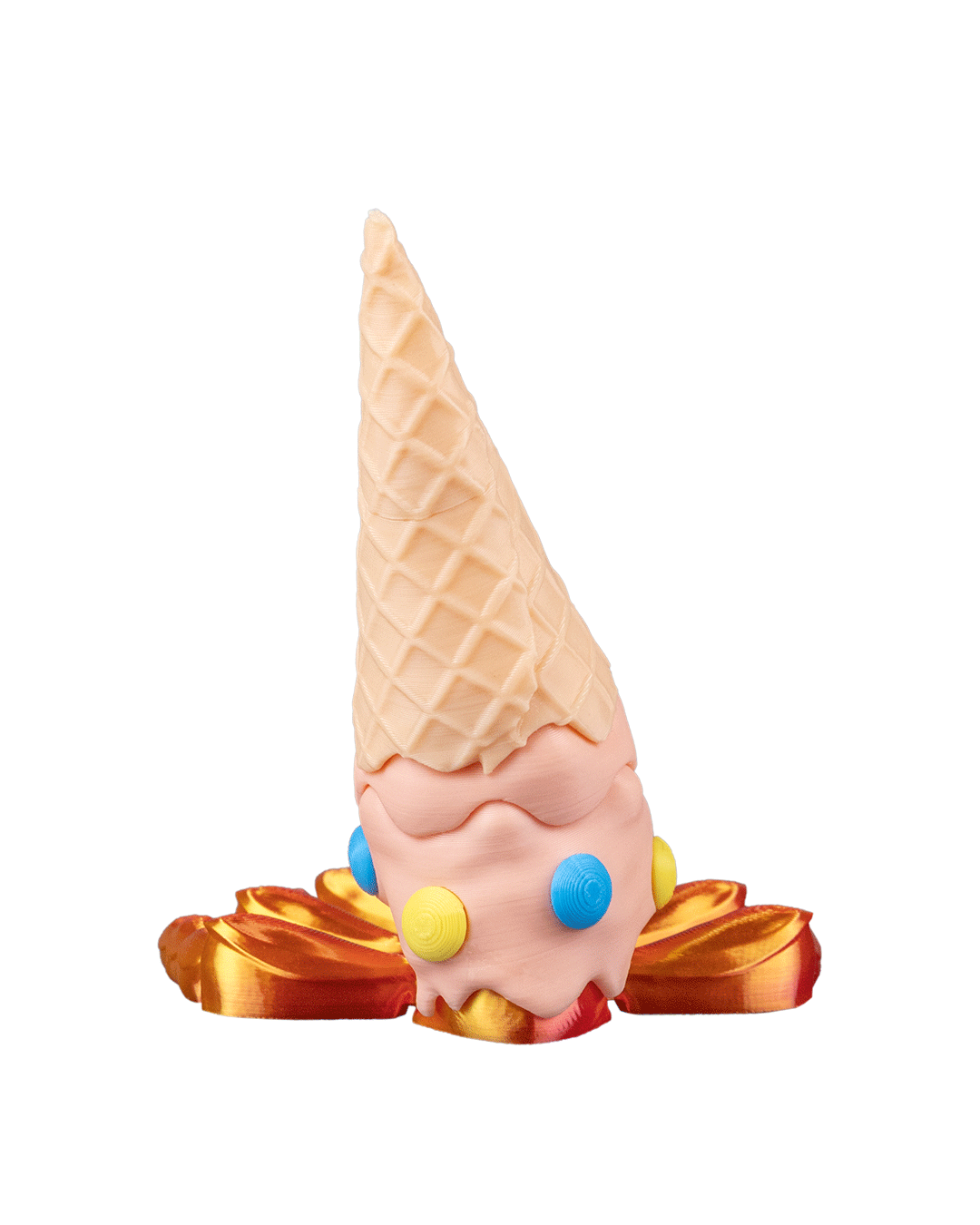 🧊 Hermit Icecrab – 3D Printed Articulated Frosty Crustacean, Flexible Fidget Toy & STEM Collectible