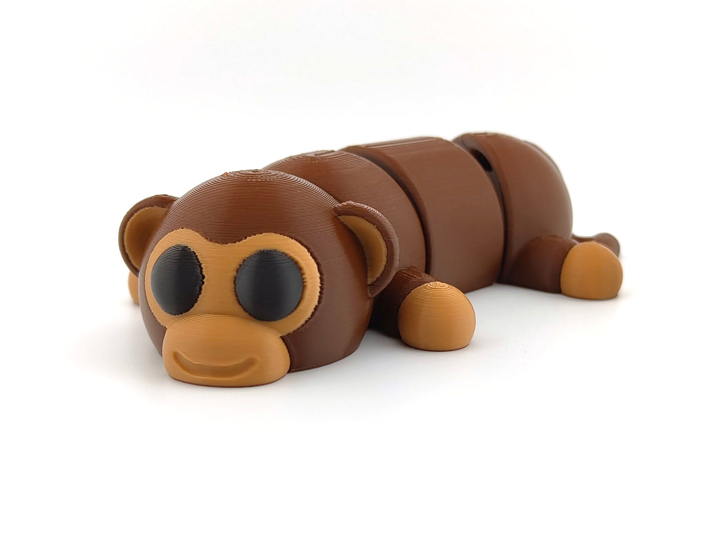 3D Printed Monkey– Unique Animal Lover Gift, Desk Pet & Collectible Figurine
