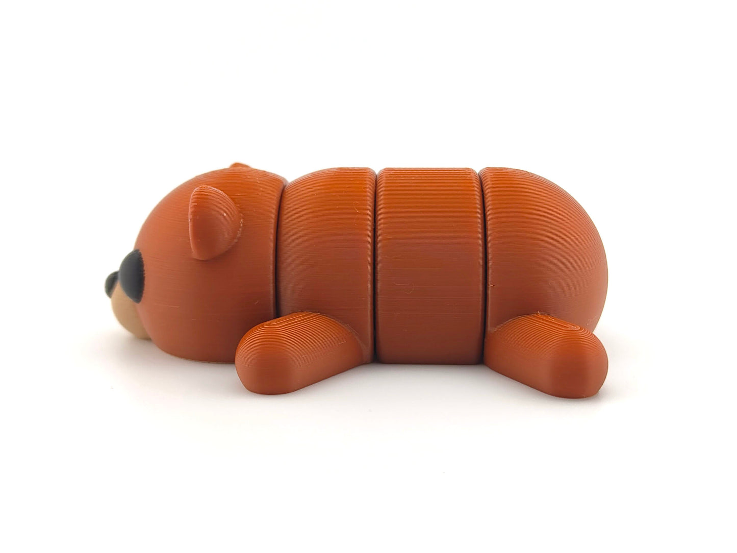 3D Printed Bear– Unique Animal Lover Gift, Desk Pet & Collectible Figurine
