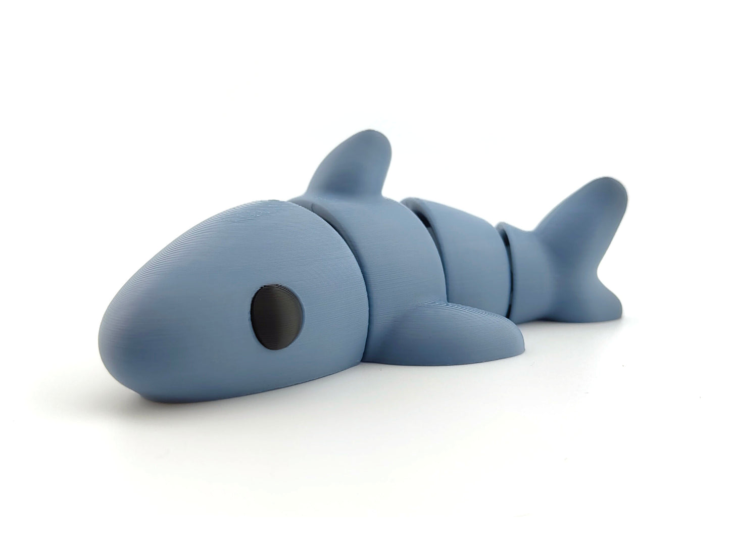 3D Printed Shark– Unique Animal Lover Gift, Desk Pet & Collectible Figurine