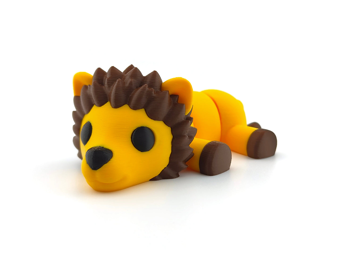 3D Printed Lion– Unique Animal Lover Gift, Desk Pet & Collectible Figurine