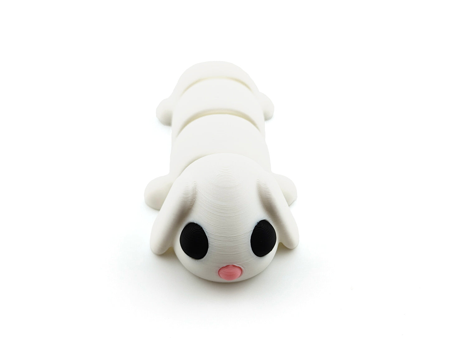 Charming 3D Printed Bunny – Unique Animal Lover Gift, Desk Pet & Collectible Figurine