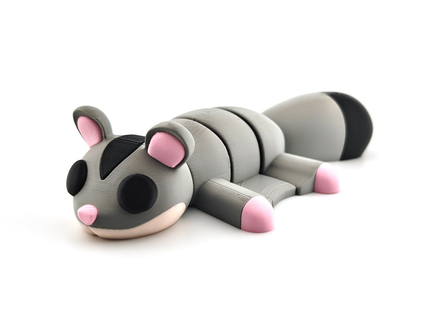 3D Printed Sugar Glider– Unique Animal Lover Gift, Desk Pet & Collectible Figurine