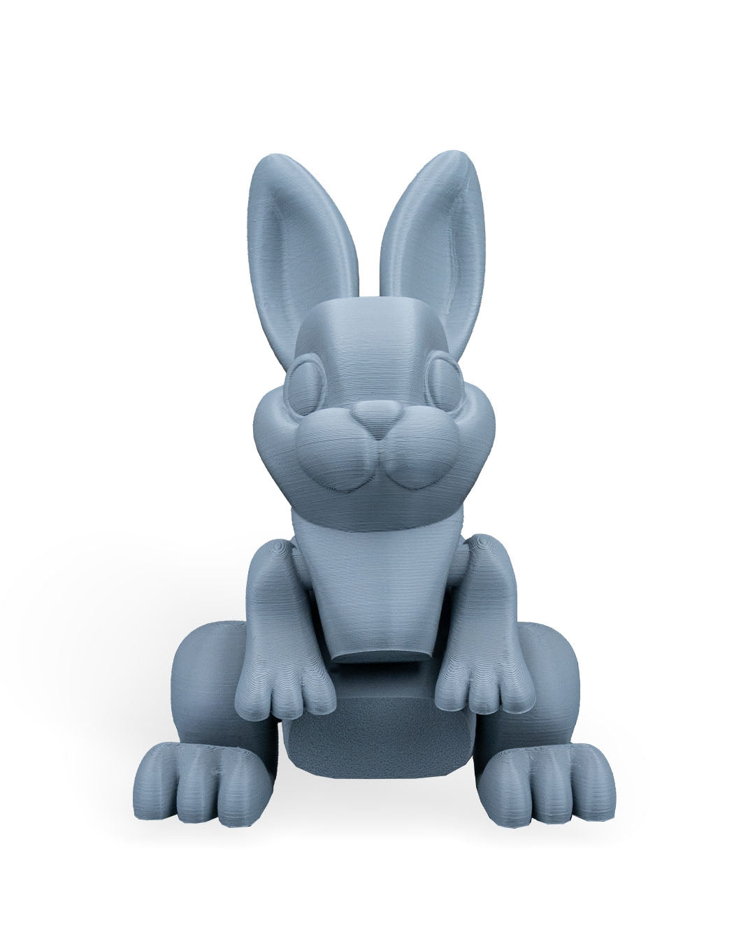 Jumpy Bunny – 3D Printed Articulated Bunny Figurine | Poseable Desk Decor & Fidget Toy