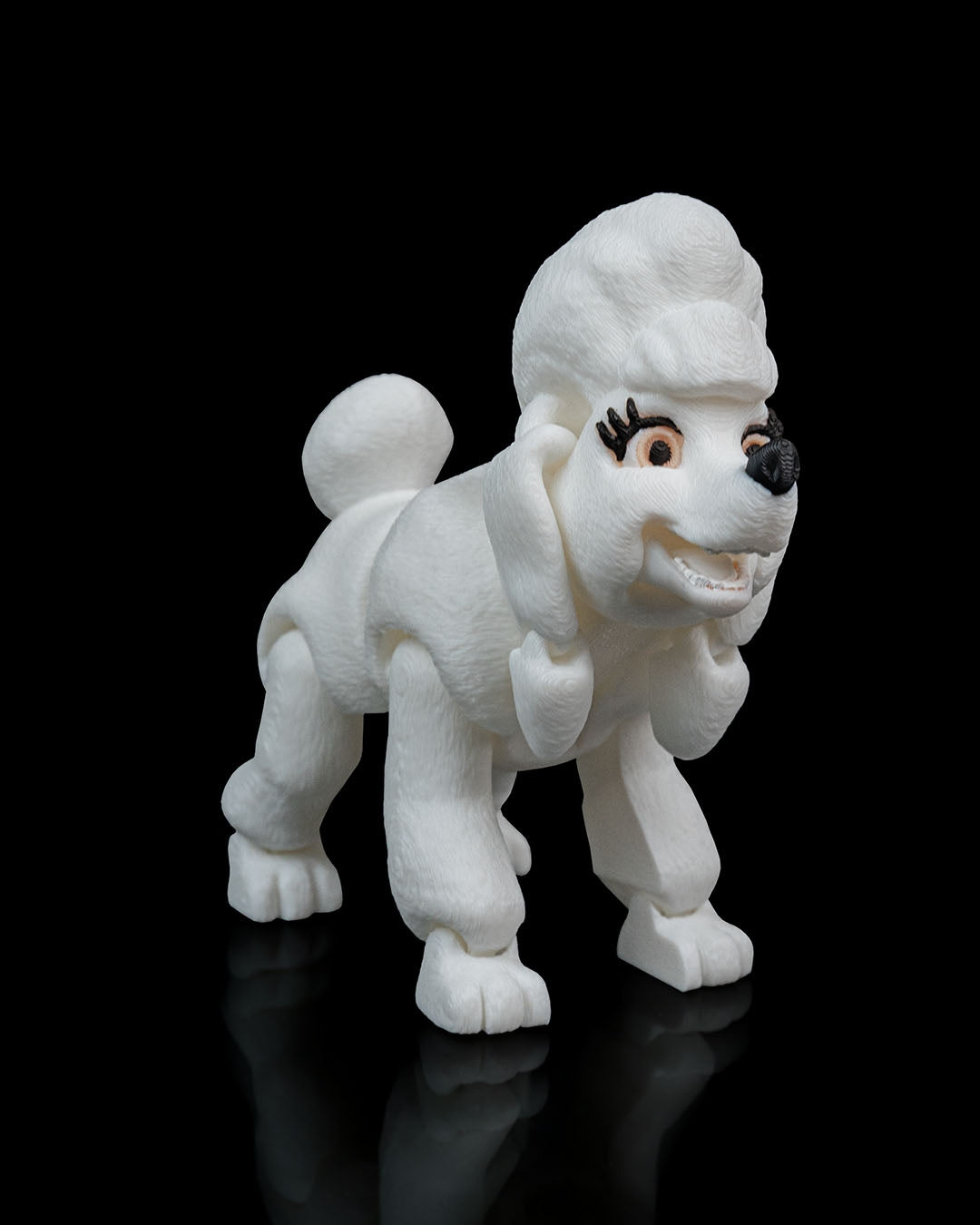 🐶 3D Printed Dog House Playset with Mini Dog Figurine | Custom Pet Toy with Bone, Food Dish & 5 Dog Options