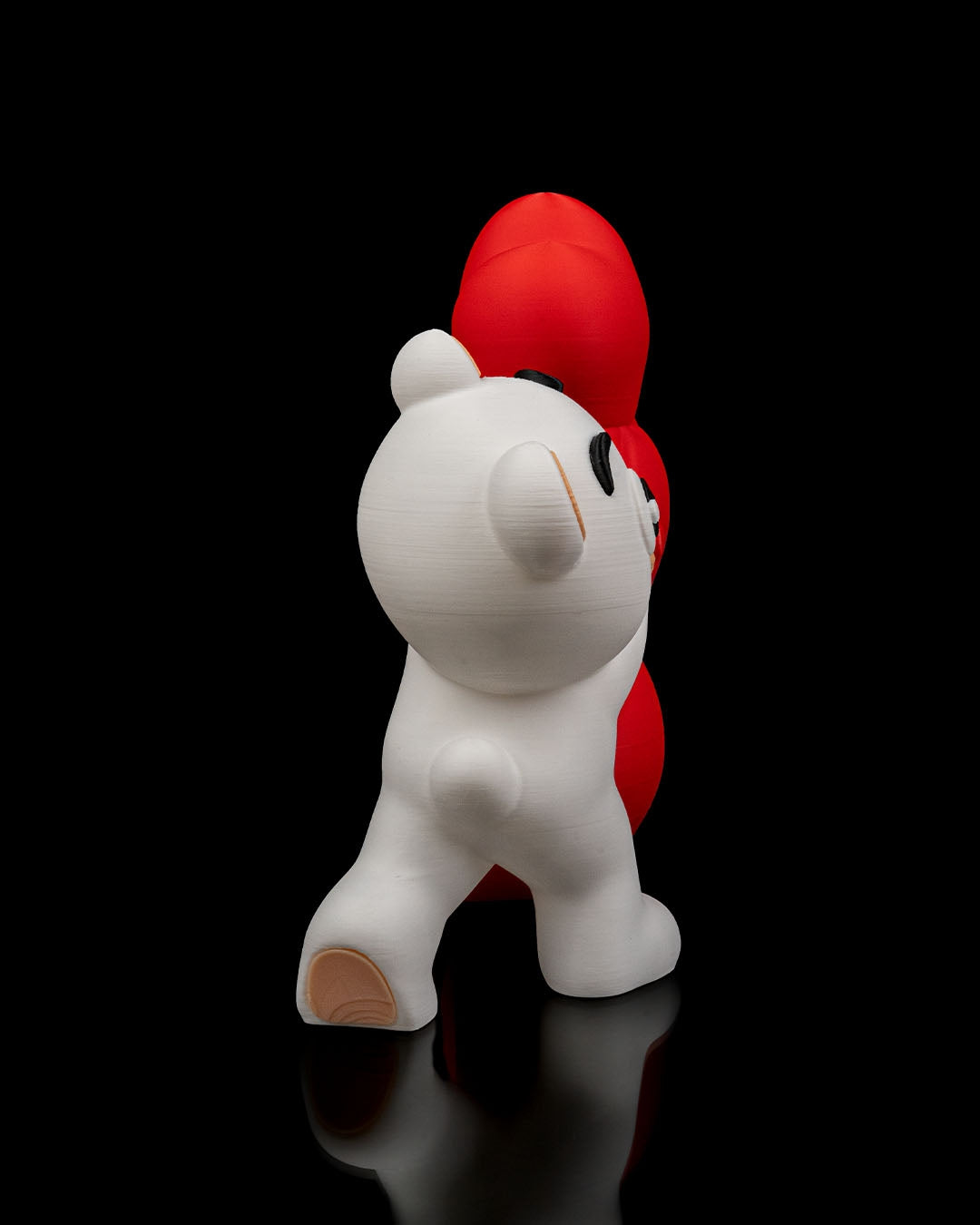 Décoration lumineuse Love to Bear imprimée en 3D