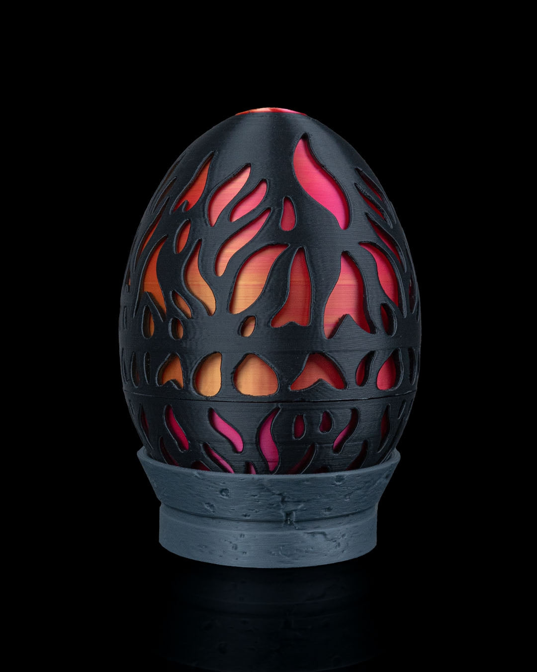 Magmos Baby Dragon & Crystal Egg Set – Handcrafted Fantasy Figurines – 10cm Dragon - 15cm Egg – Unique Collectible