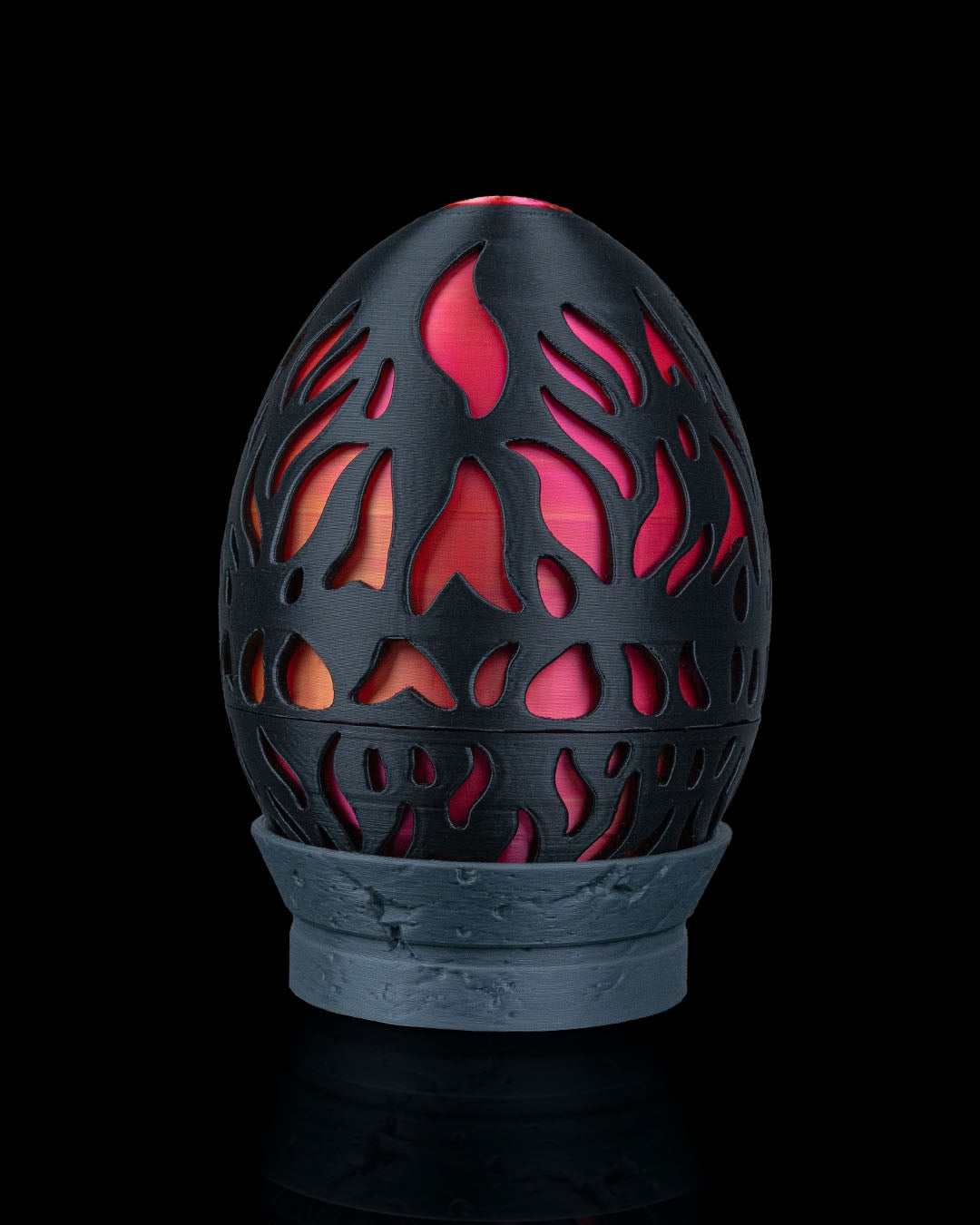 Magmos Baby Dragon & Crystal Egg Set – Handcrafted Fantasy Figurines – 10cm Dragon - 15cm Egg – Unique Collectible