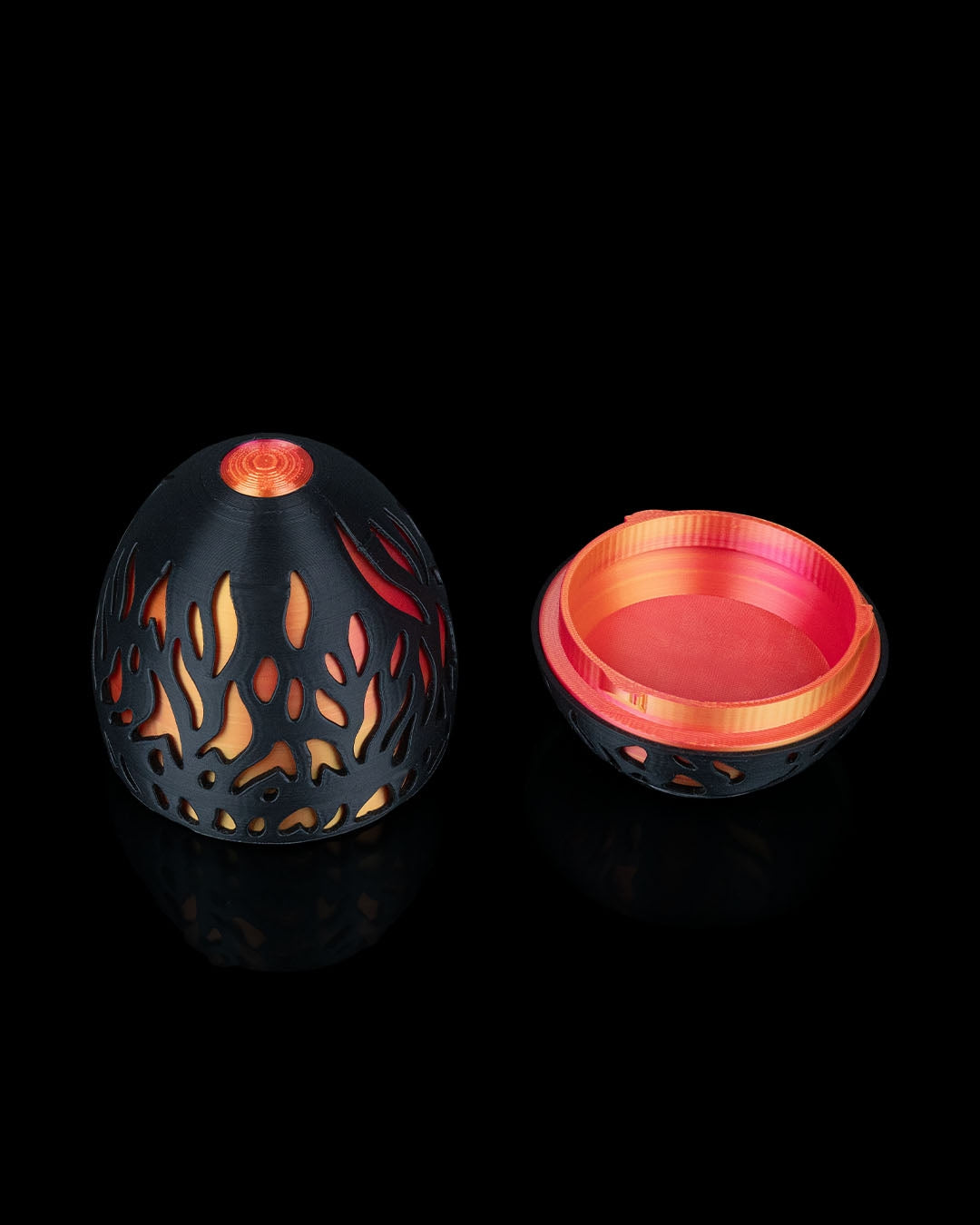 Magmos Baby Dragon & Crystal Egg Set – Handcrafted Fantasy Figurines – 10cm Dragon - 15cm Egg – Unique Collectible