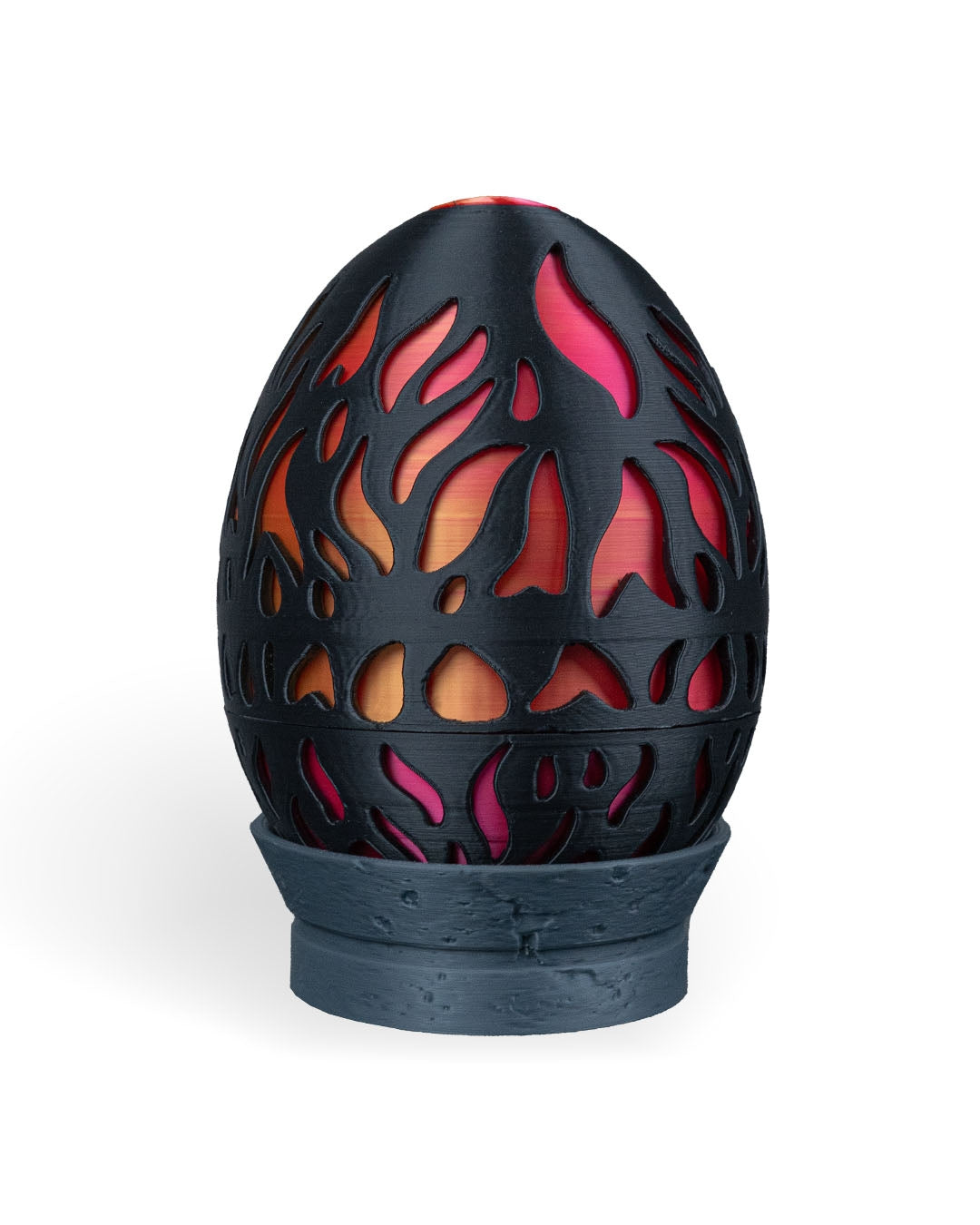 Magmos Baby Dragon & Crystal Egg Set – Handcrafted Fantasy Figurines – 10cm Dragon - 15cm Egg – Unique Collectible
