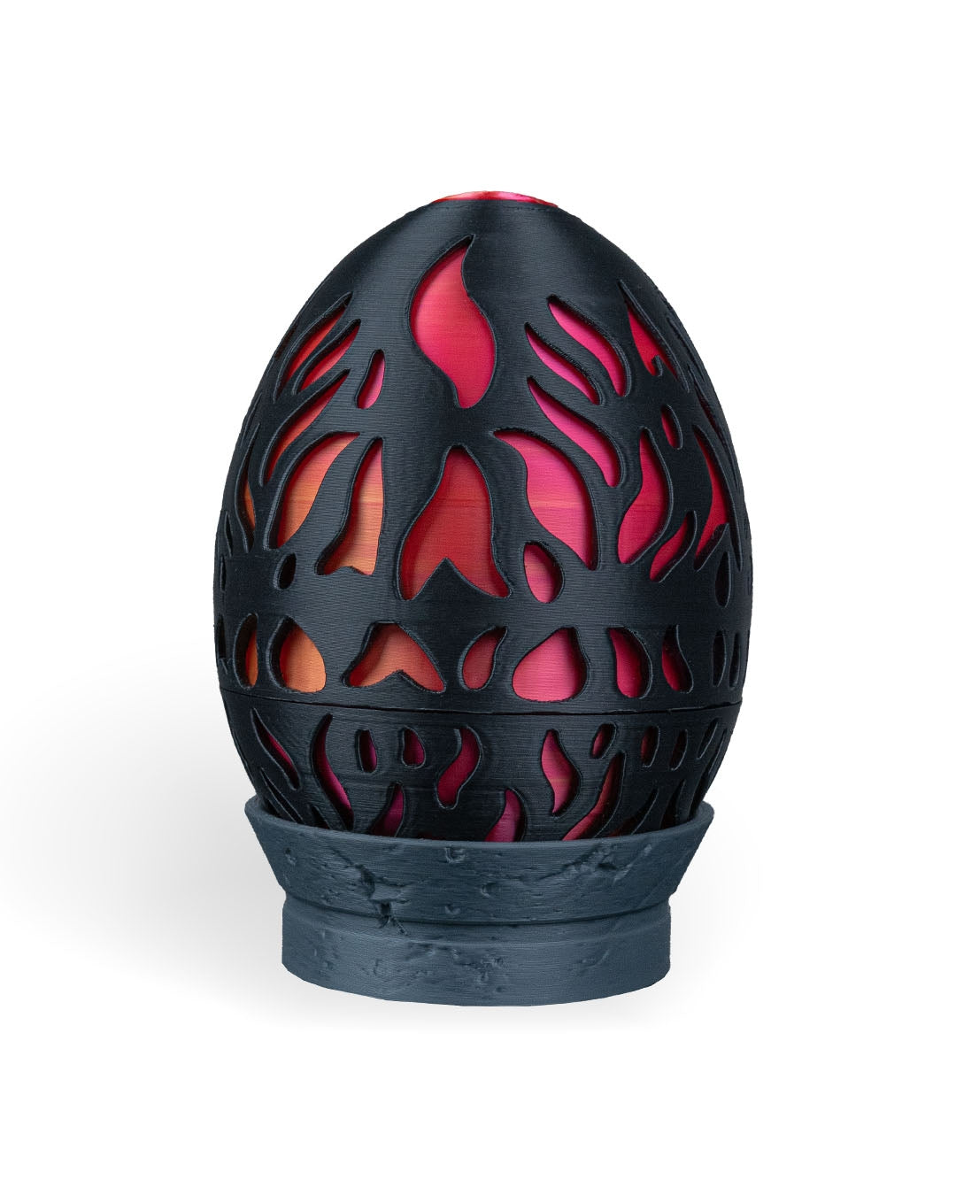 Magmos Baby Dragon & Crystal Egg Set – Handcrafted Fantasy Figurines – 10cm Dragon - 15cm Egg – Unique Collectible