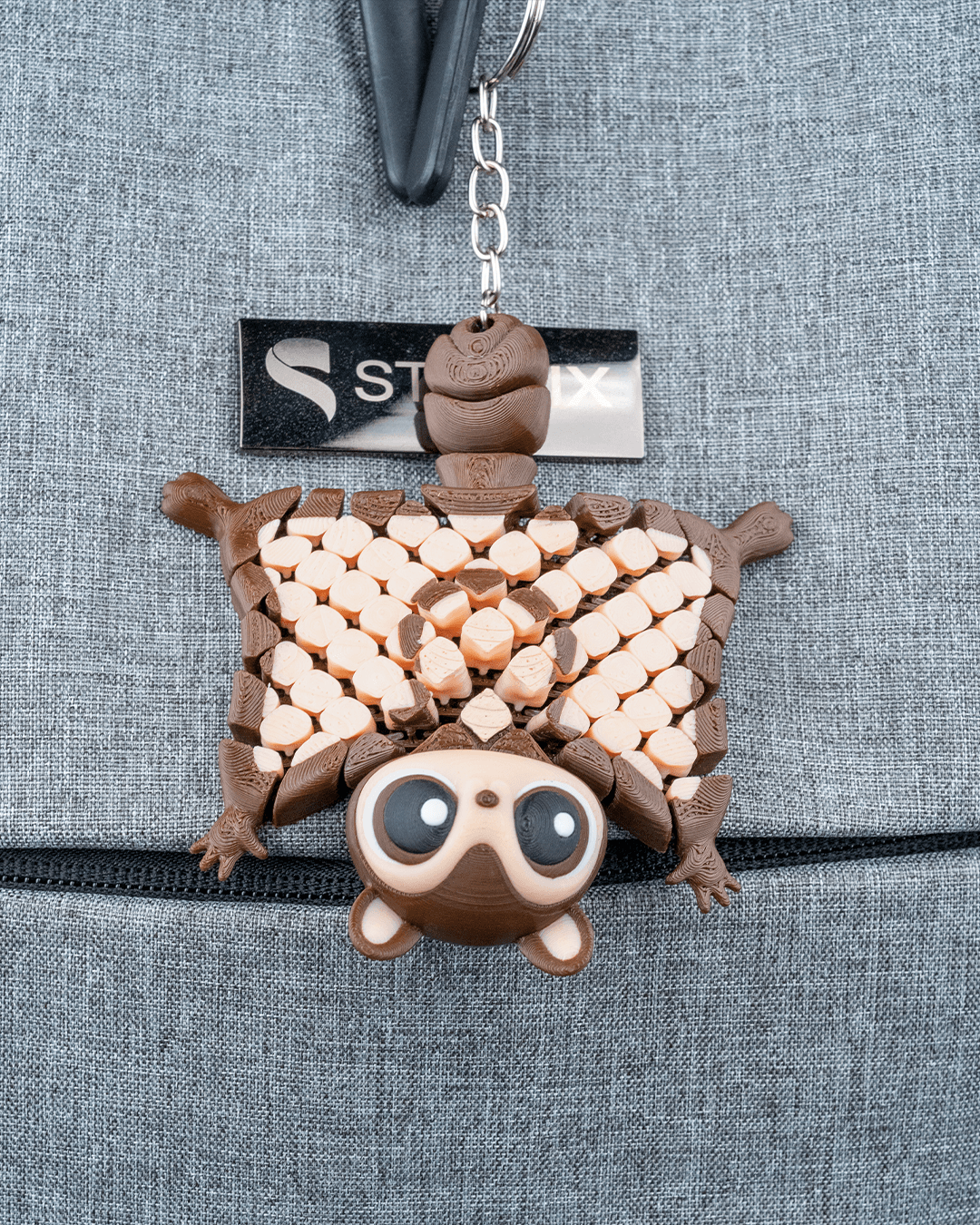 Merle the Flying Squirrel – Articulated Mesh Squirrel Toy | Flexi Creature Fidget