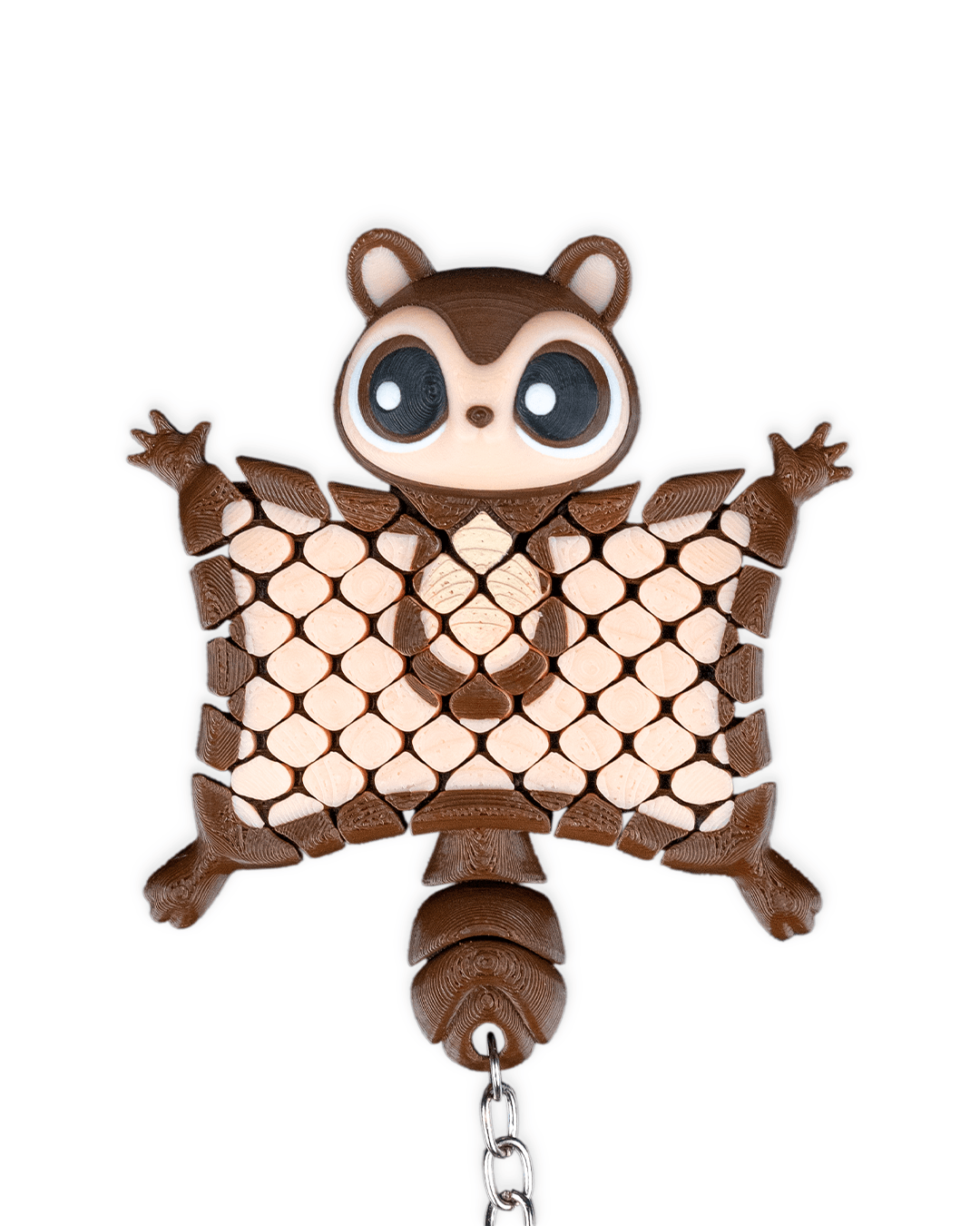 Merle the Flying Squirrel – Articulated Mesh Squirrel Toy | Flexi Creature Fidget