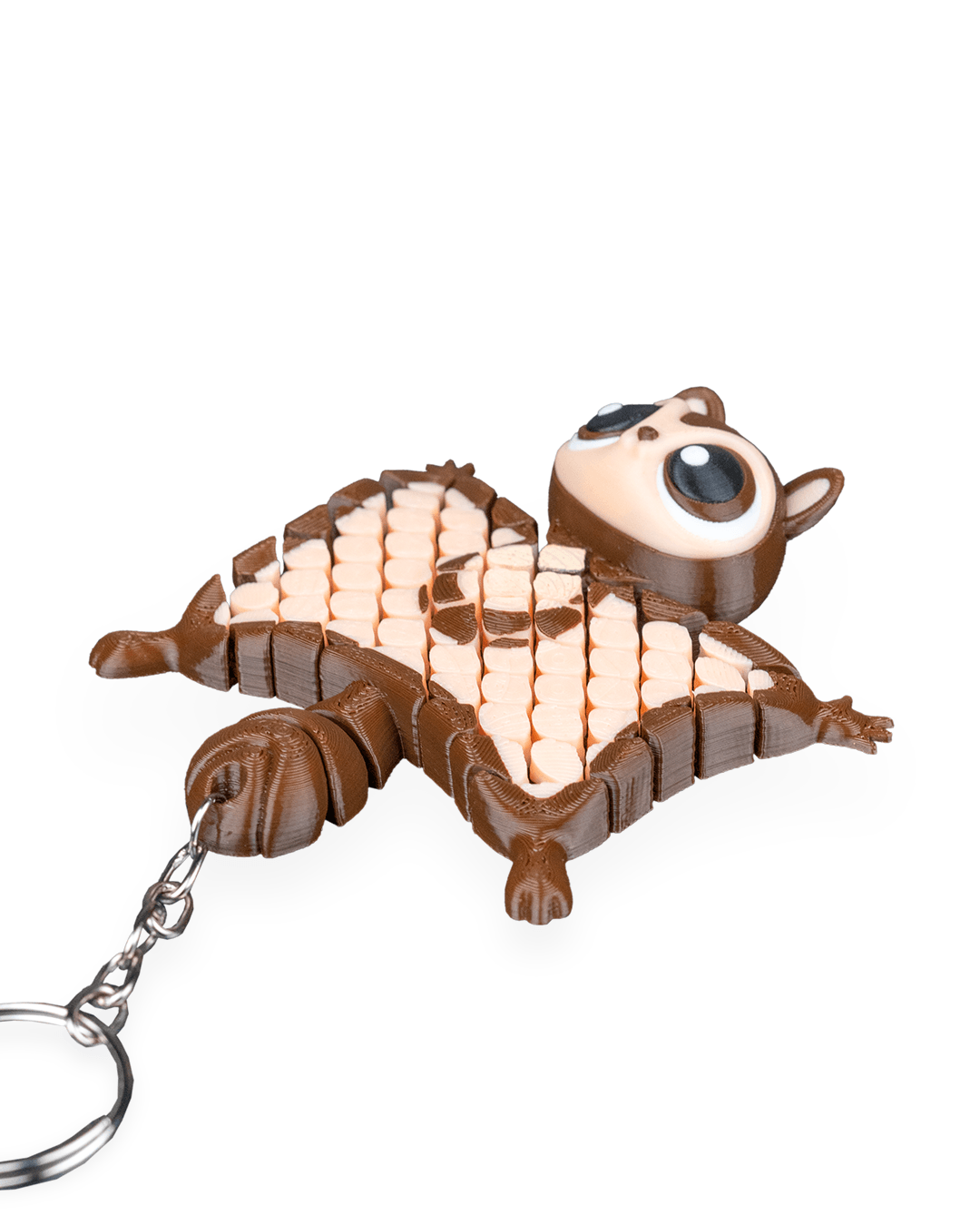 Merle the Flying Squirrel – Articulated Mesh Squirrel Toy | Flexi Creature Fidget