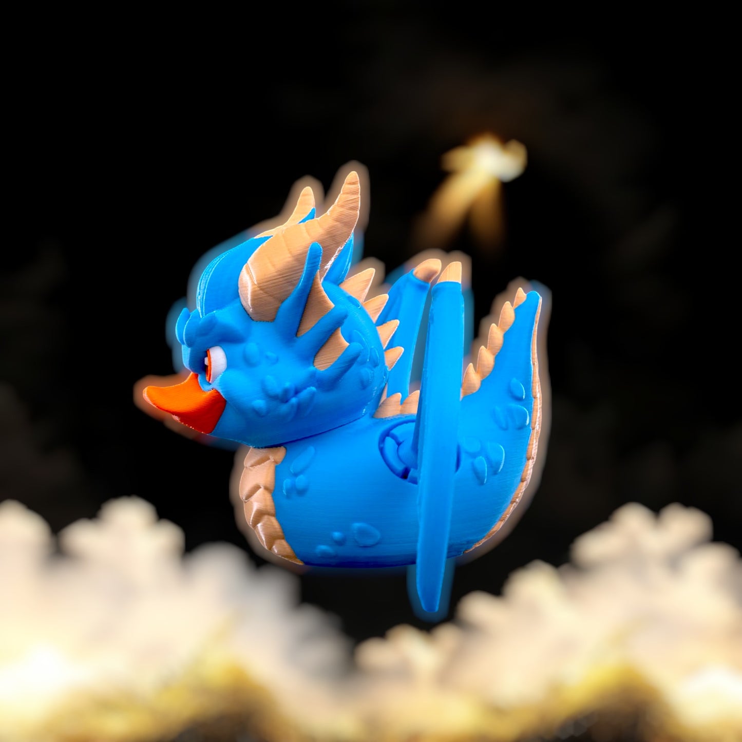 Mighty Quackon – 3D Printed Articulated Viking Duck | Bold Collectible for Jeep Owners & Duck Lovers
