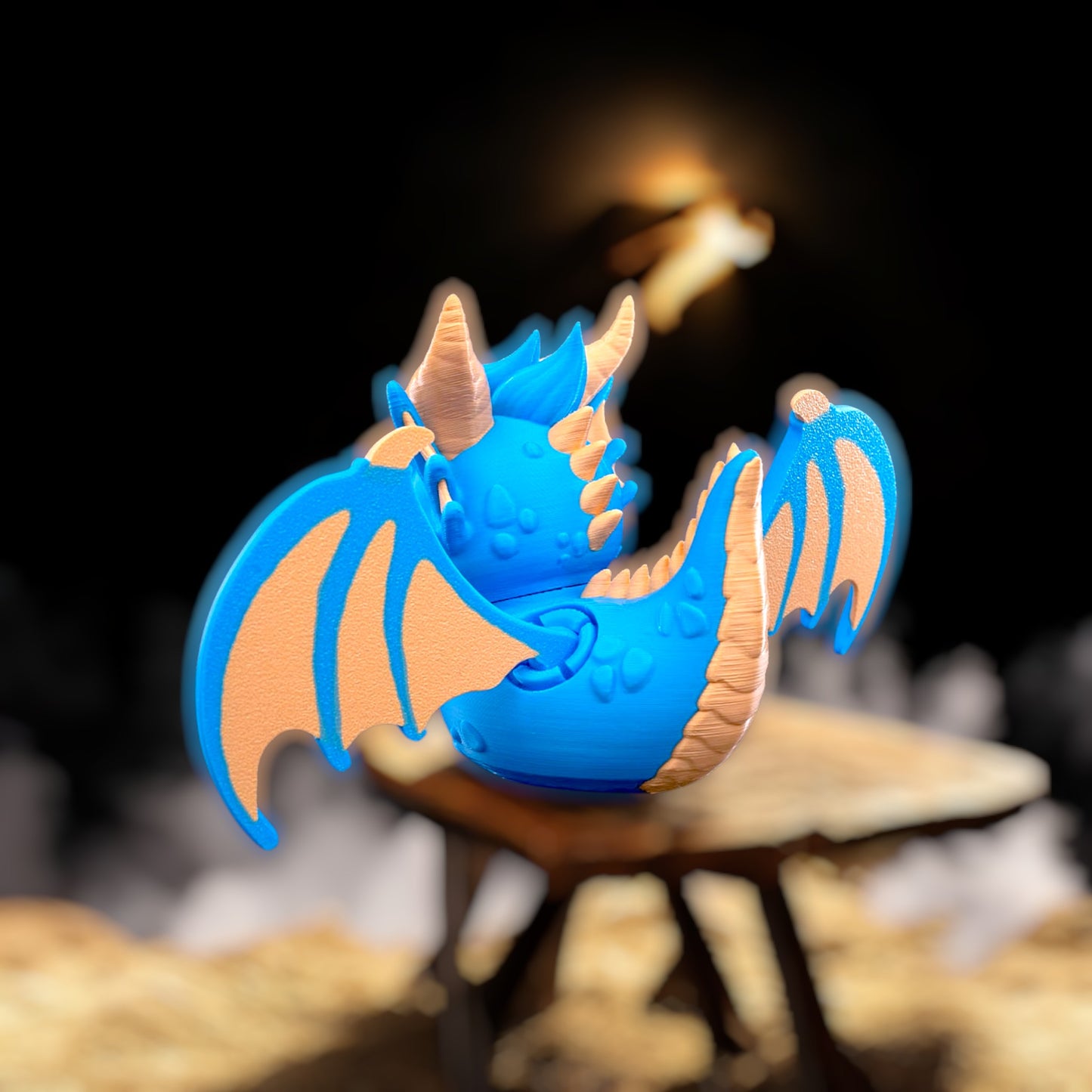 Mighty Quackon – 3D Printed Articulated Viking Duck | Bold Collectible for Jeep Owners & Duck Lovers