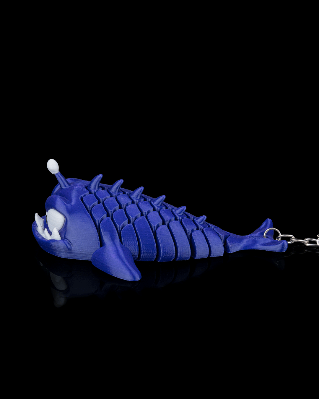 Mitch the Angler Fish – Articulated Mesh Deep Sea Toy | Flexi Fidget Ocean Creature