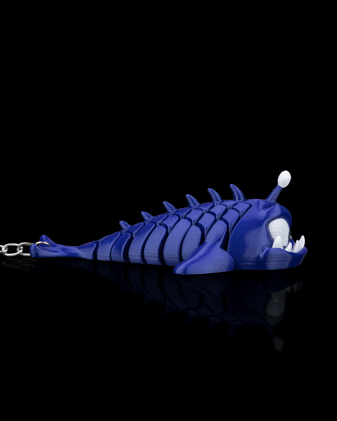 Mitch the Angler Fish – Articulated Mesh Deep Sea Toy | Flexi Fidget Ocean Creature