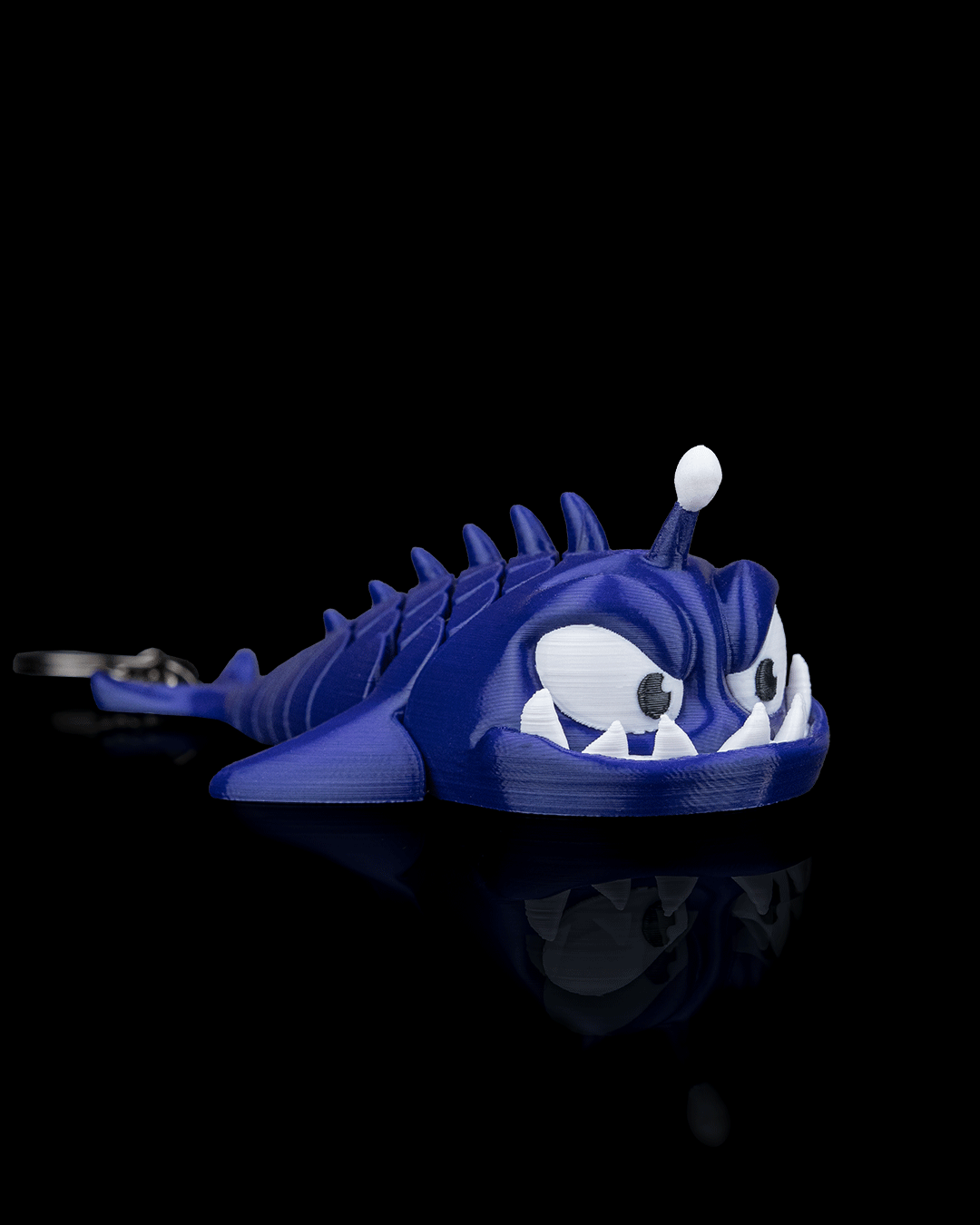 Mitch the Angler Fish – Articulated Mesh Deep Sea Toy | Flexi Fidget Ocean Creature