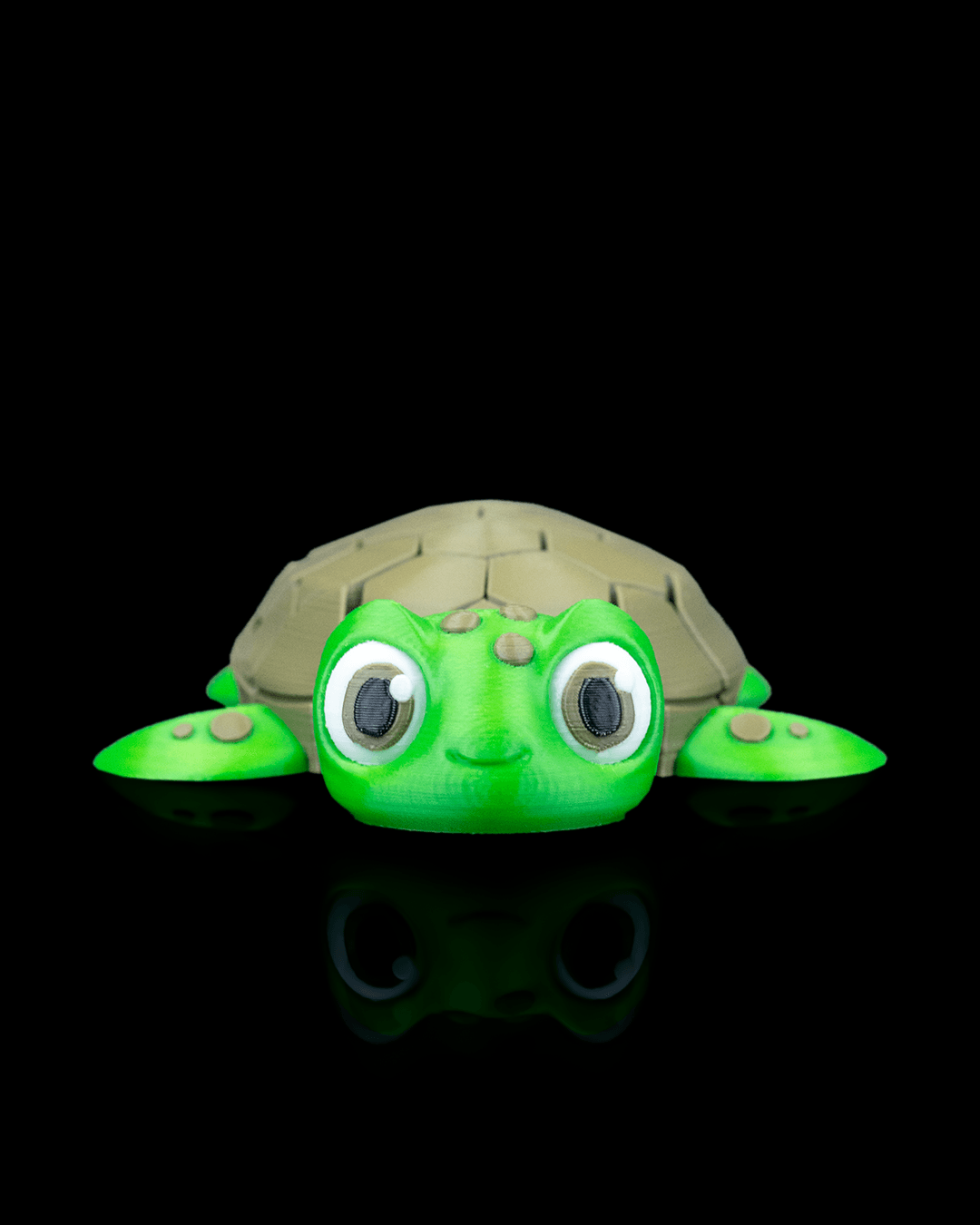 Myrtle the Turtle – Articulated Mesh Turtle Toy | Flexi Creature Fidget