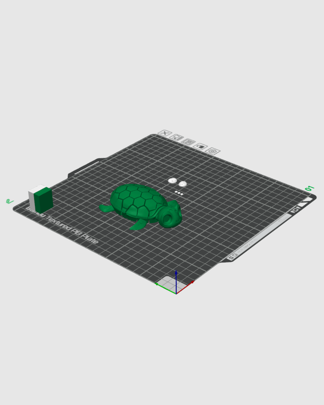 Myrtle the Turtle – Articulated Mesh Turtle Toy | Flexi Creature Fidget