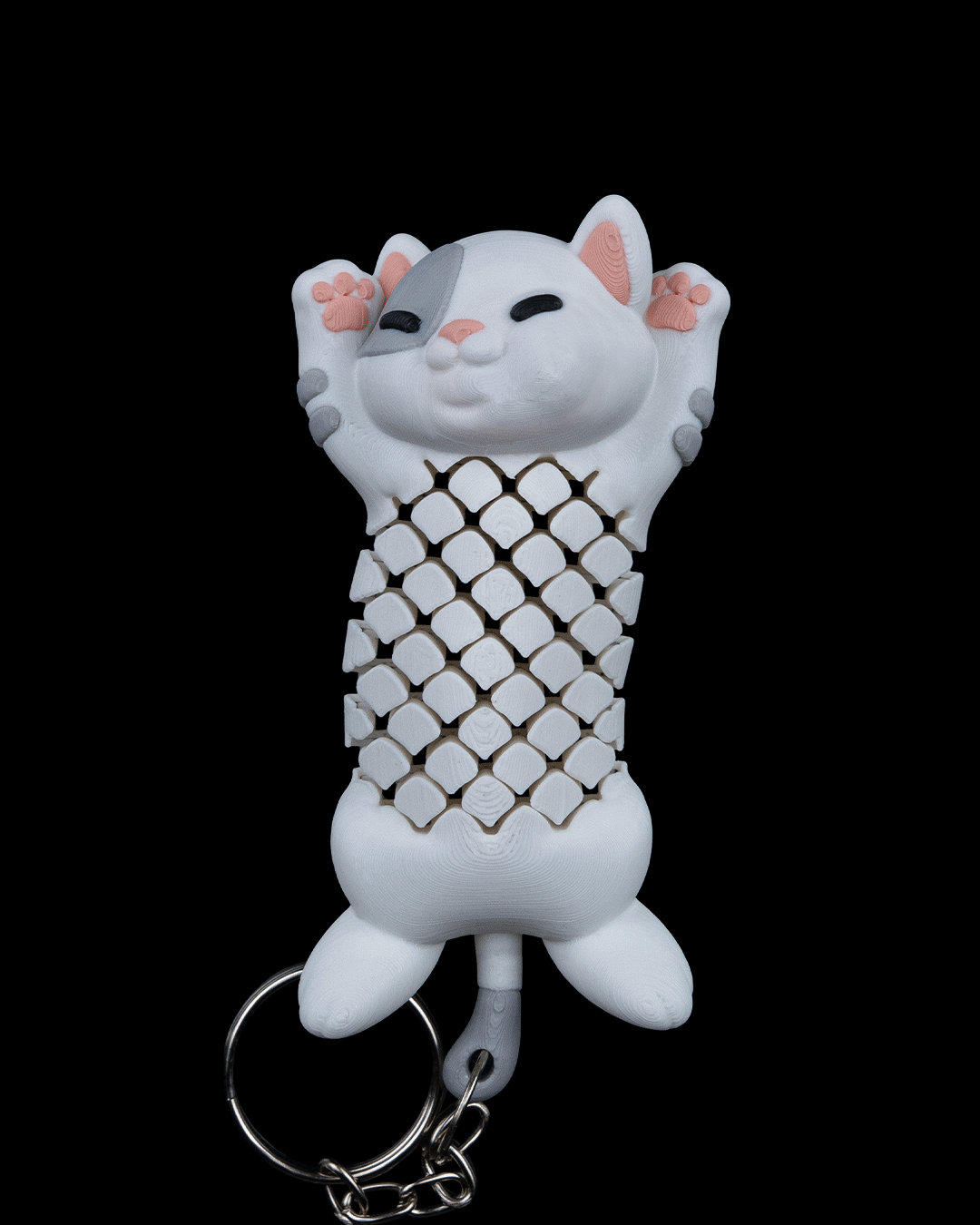 Pat the Cat – Articulated Mesh Cat Toy | Flexi Fidget Kitty Companion