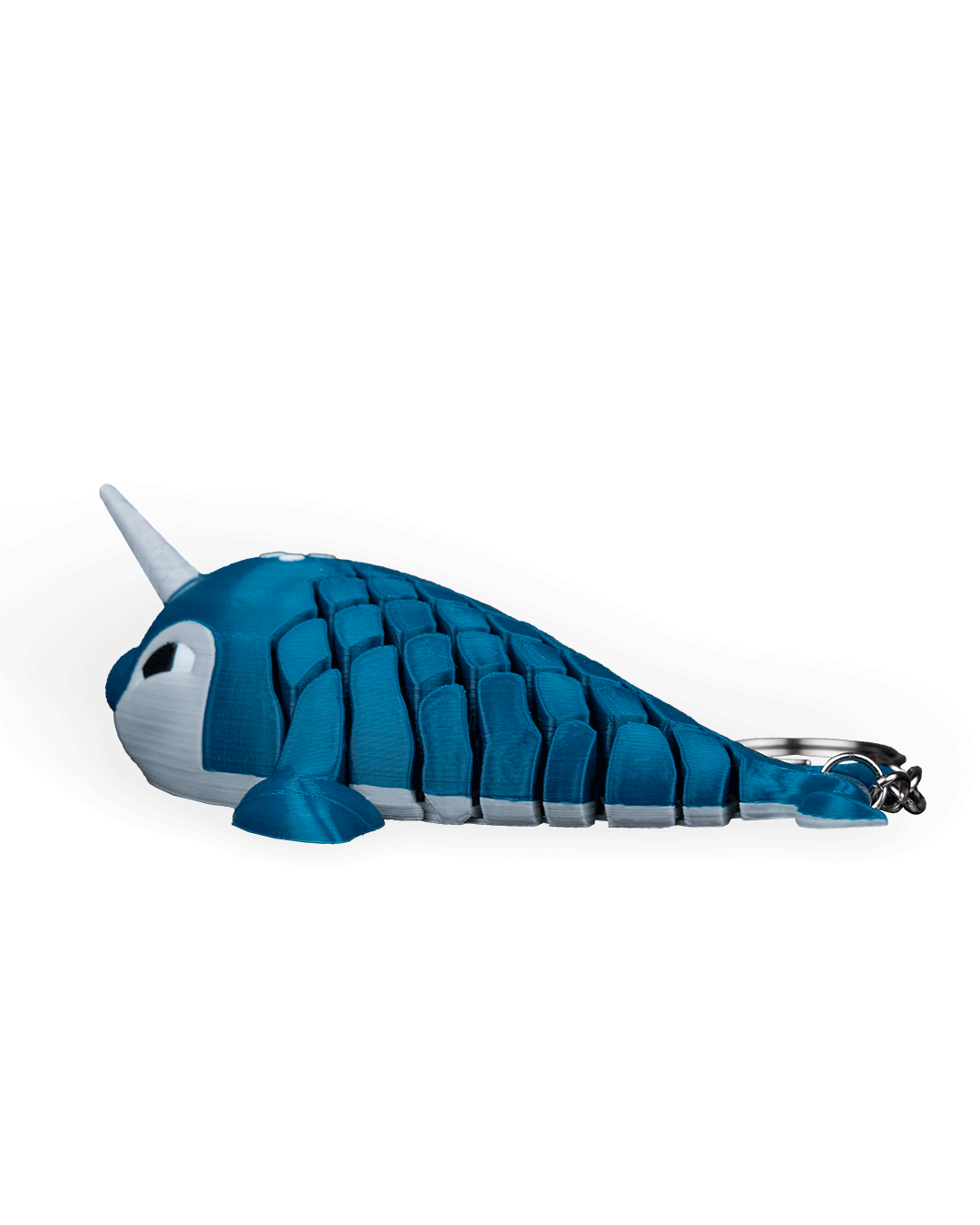 Paul the Narwhal – Articulated Mesh Arctic Toy | Flexi Fidget Ocean Buddy