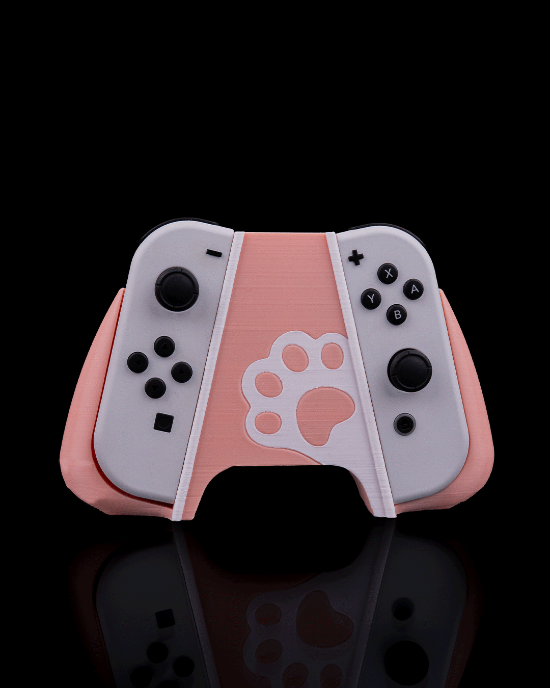 Kitty Loaf Dock Cover & Controller Holder | 3D Printed Nintendo Switch Dock & Joy-Con Stand | Single & Dual Controller Options