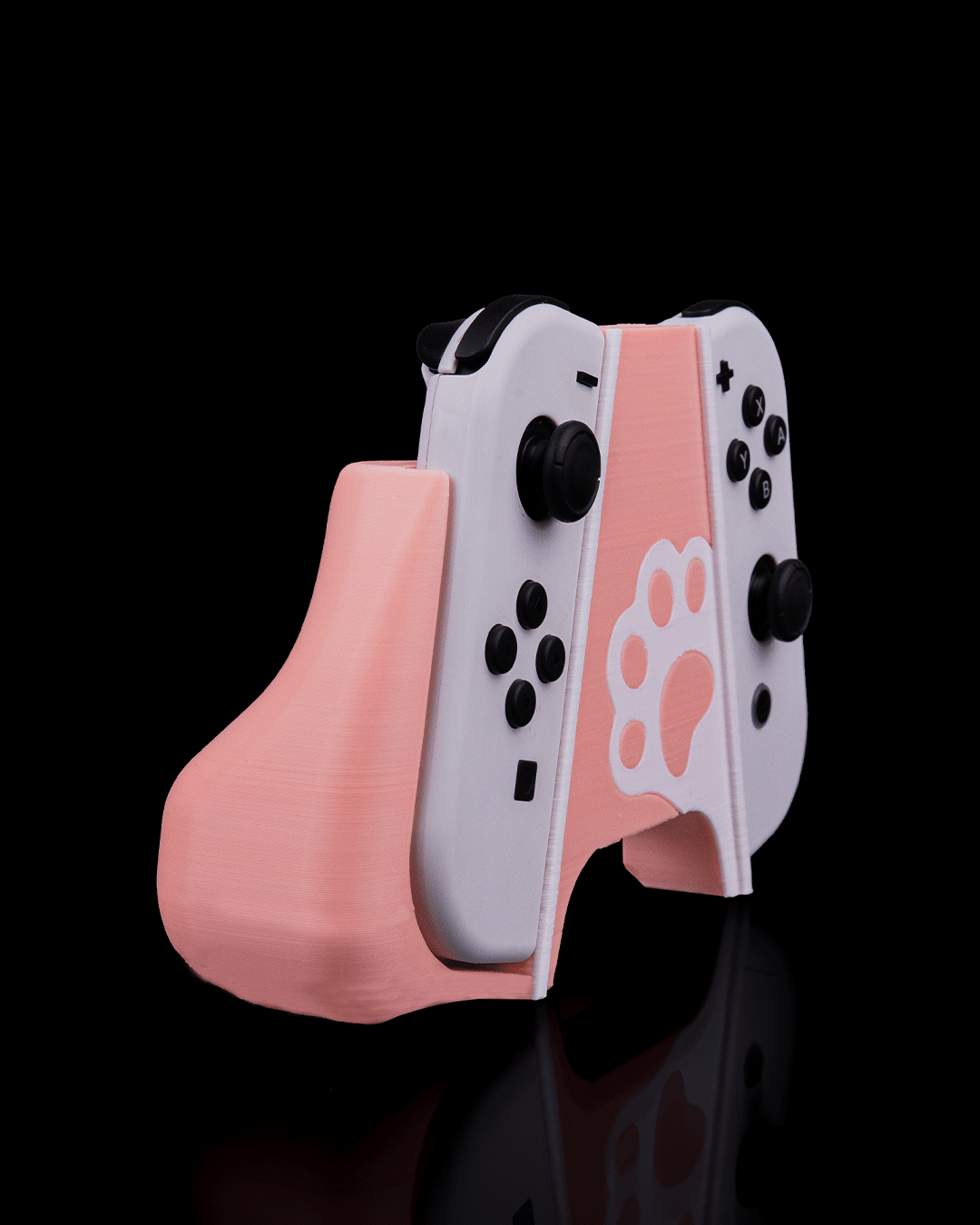 Kitty Loaf Dock Cover & Controller Holder | 3D Printed Nintendo Switch Dock & Joy-Con Stand | Single & Dual Controller Options