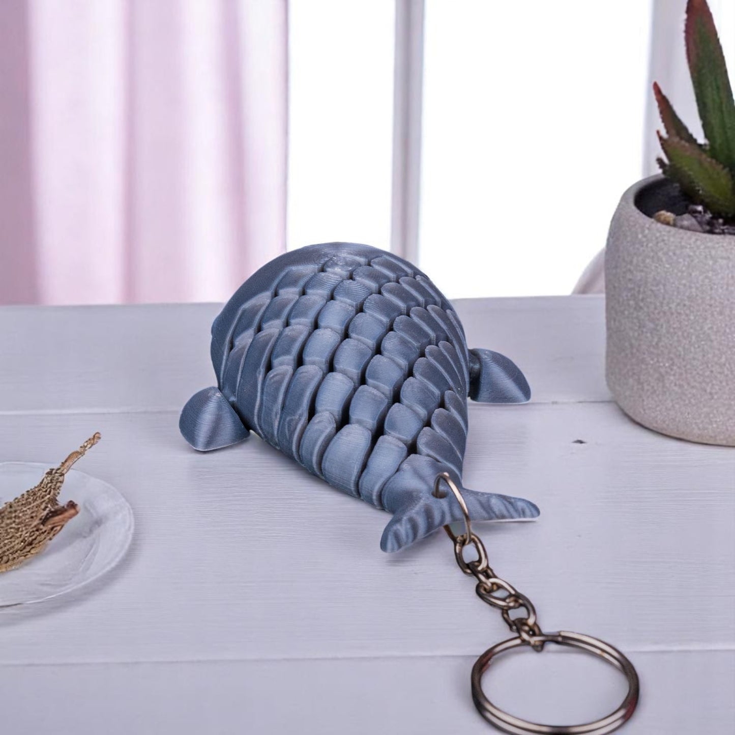 Phil the Seal – 3D Printed Articulated Ocean Fidget Toy | Sensory Desk Pet & Marine Animal Collectible